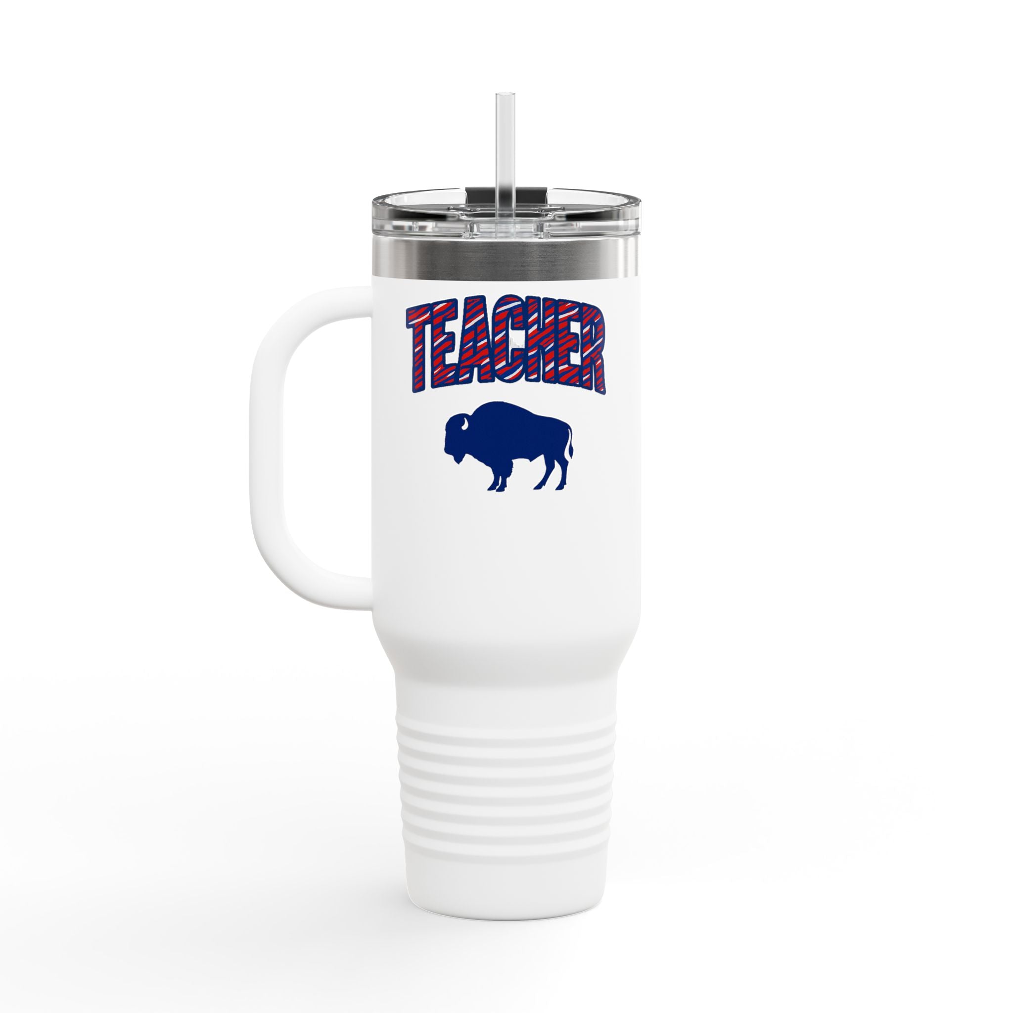 Buffalo Teacher Travel Mug | 40oz Insulated Tumbler
