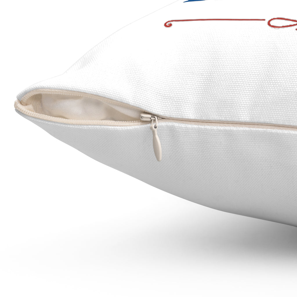 In Memory of the Greatest Dad and Biggest Bills Fan Pillow | Square Pillow