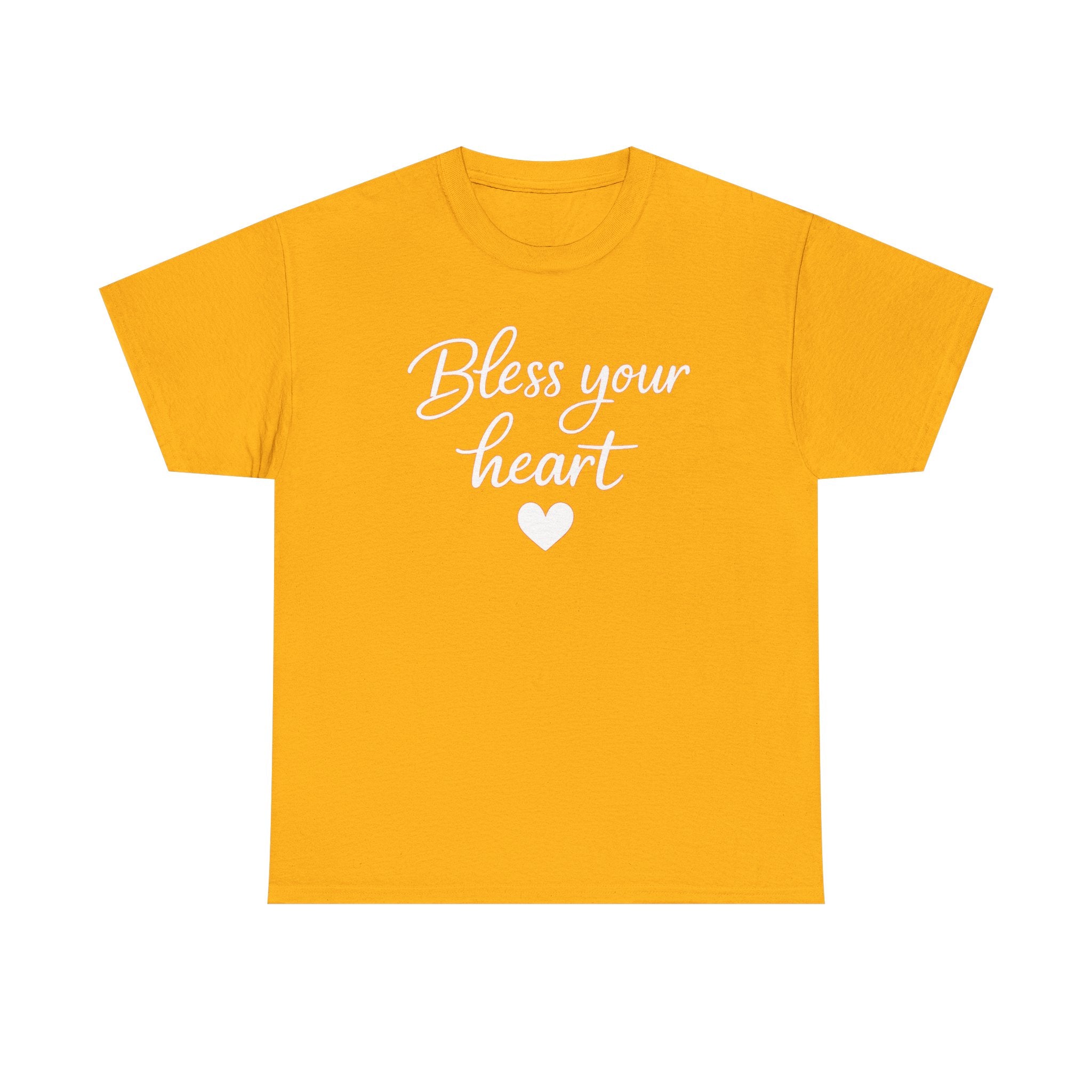 Bless Your Heart tee | Script heart design, Southern phrase t-shirt