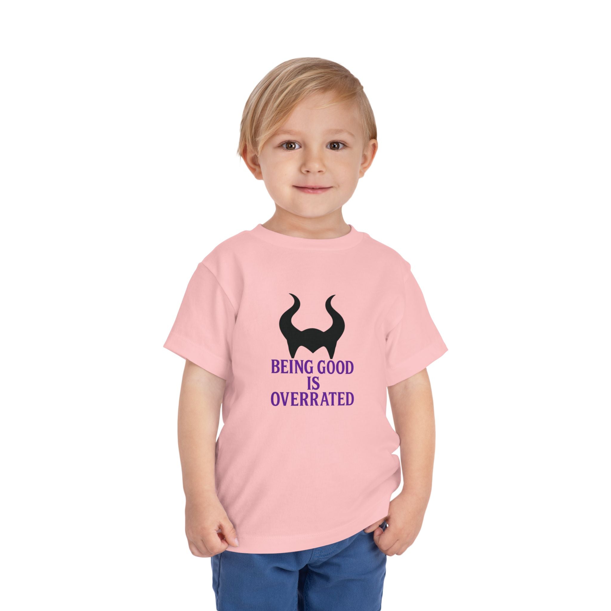 Maleficent Being Good Is Overrated Toddler Tee