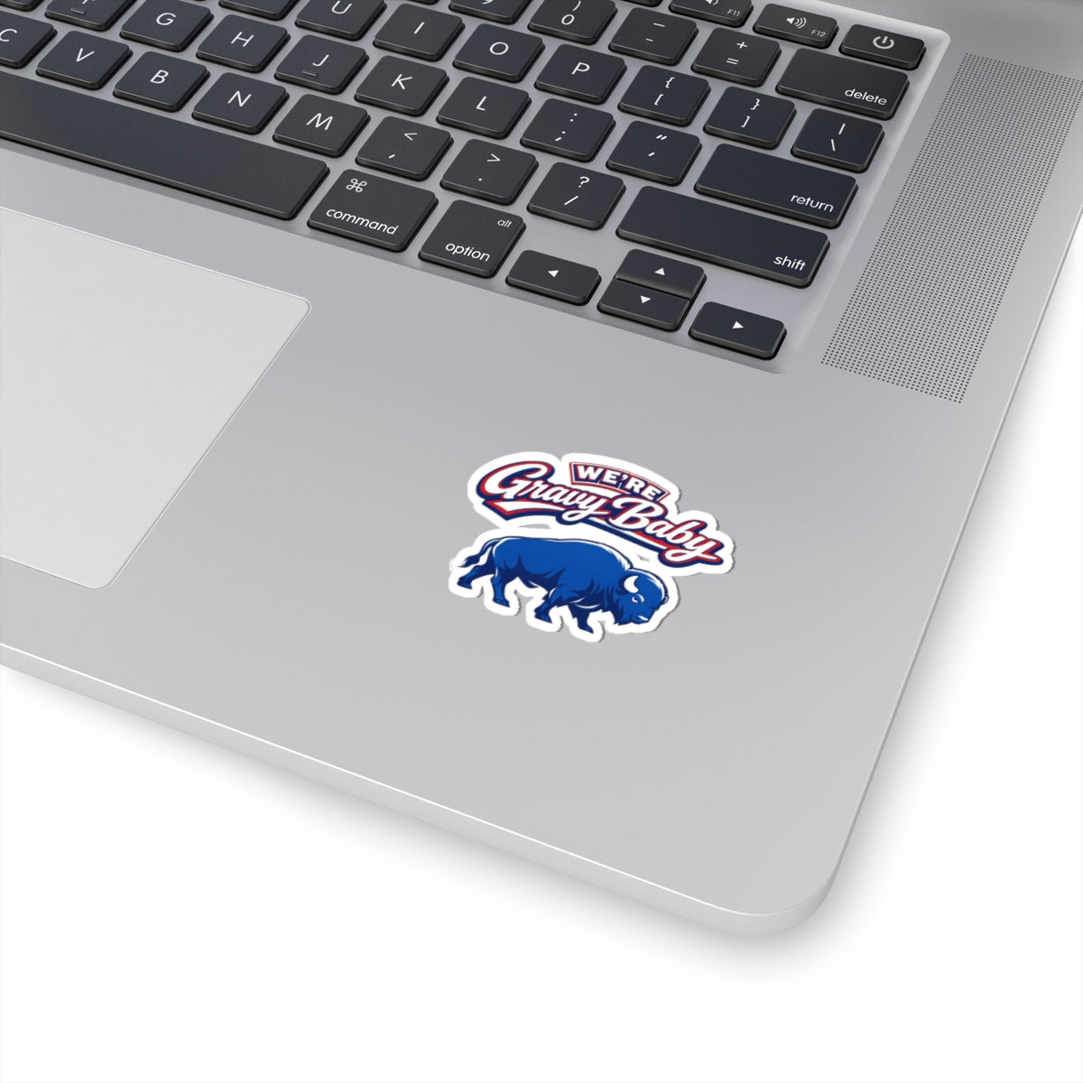 We're Gravy Baby Buffalo sticker | Kiss-Cut Sticker, Blue Buffalo Decal