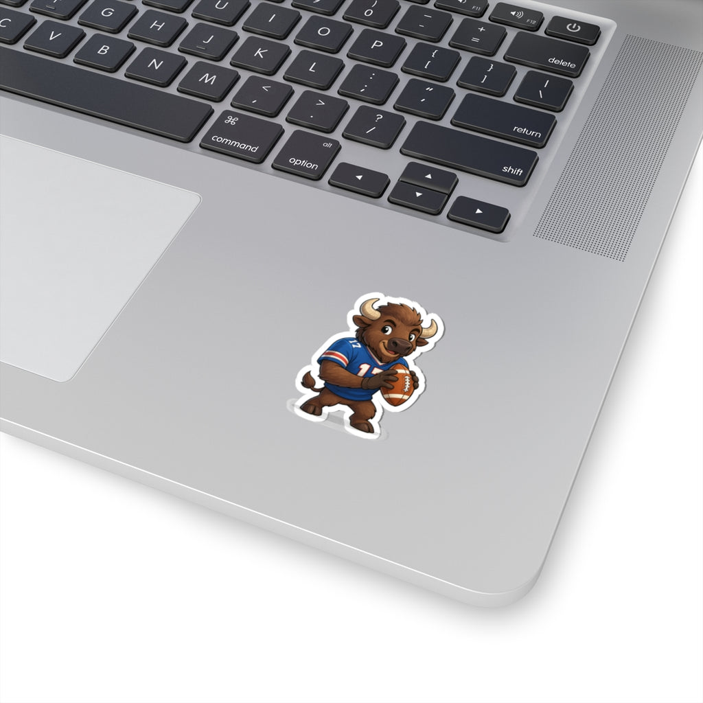 Buffalo 17 Football Player Sticker | Kiss-Cut Sticker