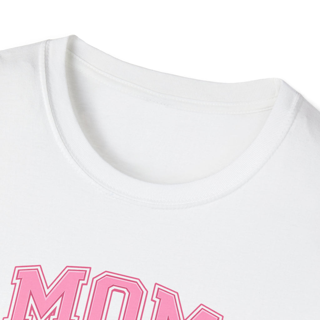 Mom Life Tee — Pink Retro Mom Heart T-Shirt