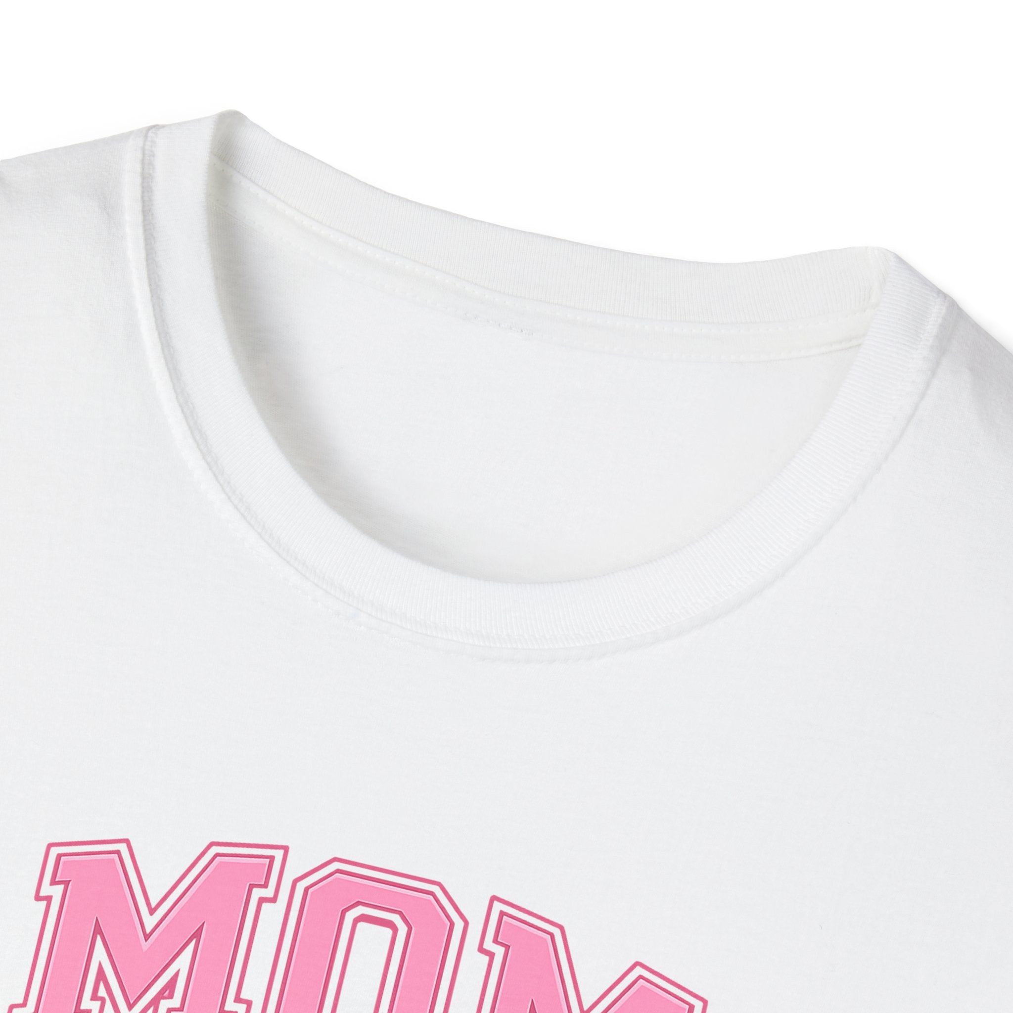 Mom Life Tee — Pink Retro Mom Heart T-Shirt