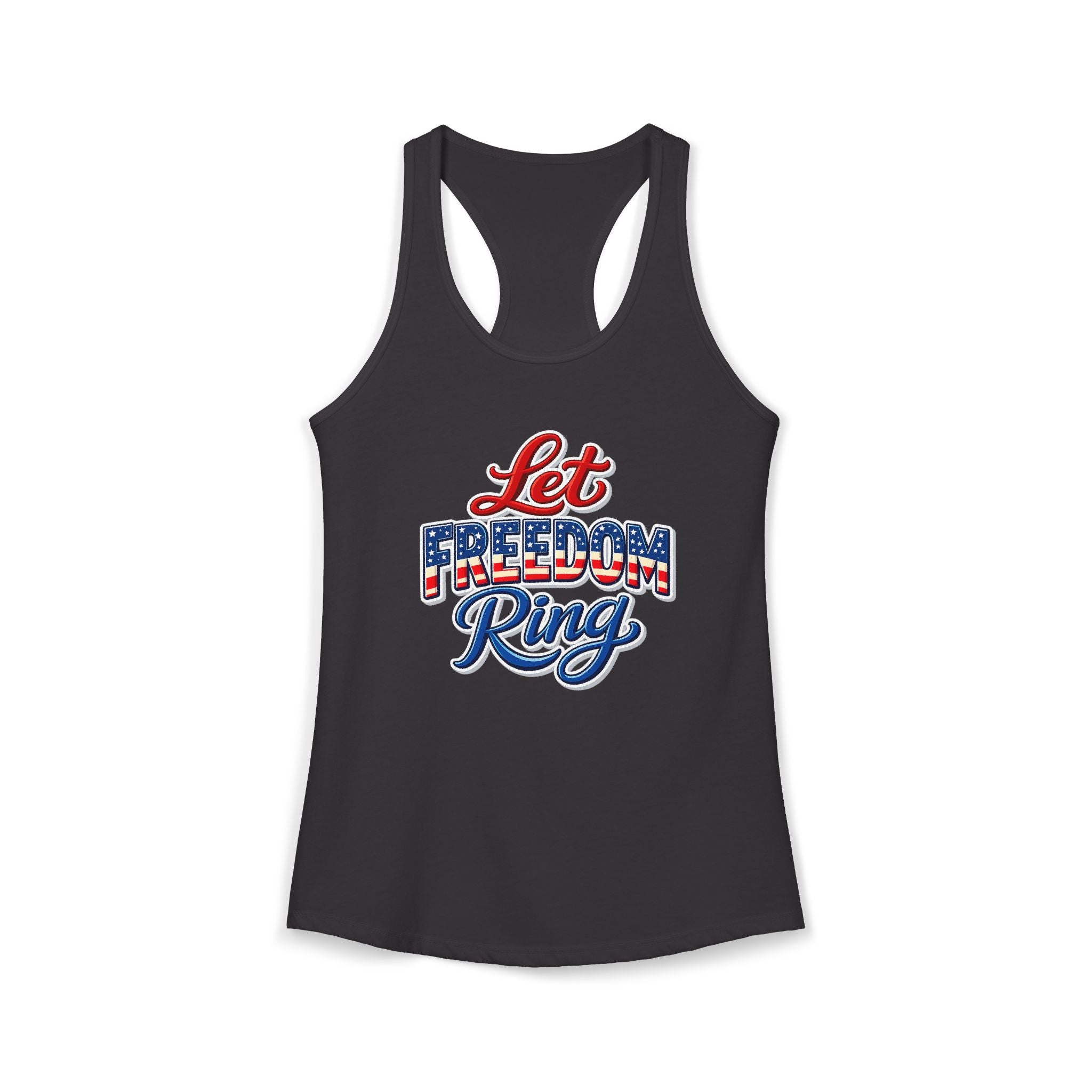 Let Freedom Ring Women's Ideal Racerback Tank