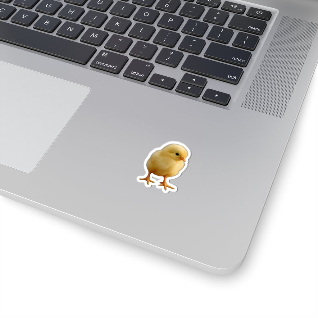 Yellow Chick Sticker | Cute Baby Chick Vinyl Kiss-Cut Sticker