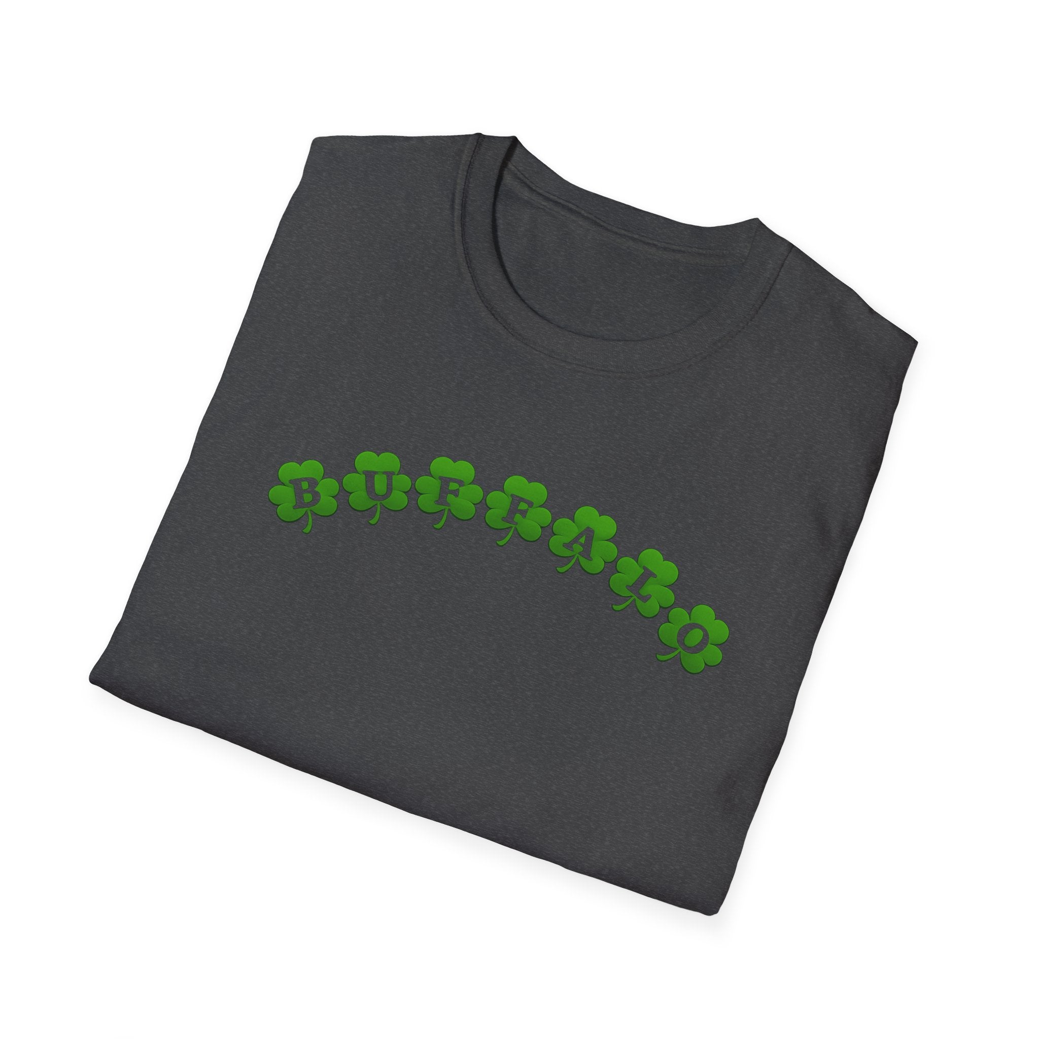 Buffalo Clover T-Shirt — St. Patrick's Day Shamrock Graphic Tee