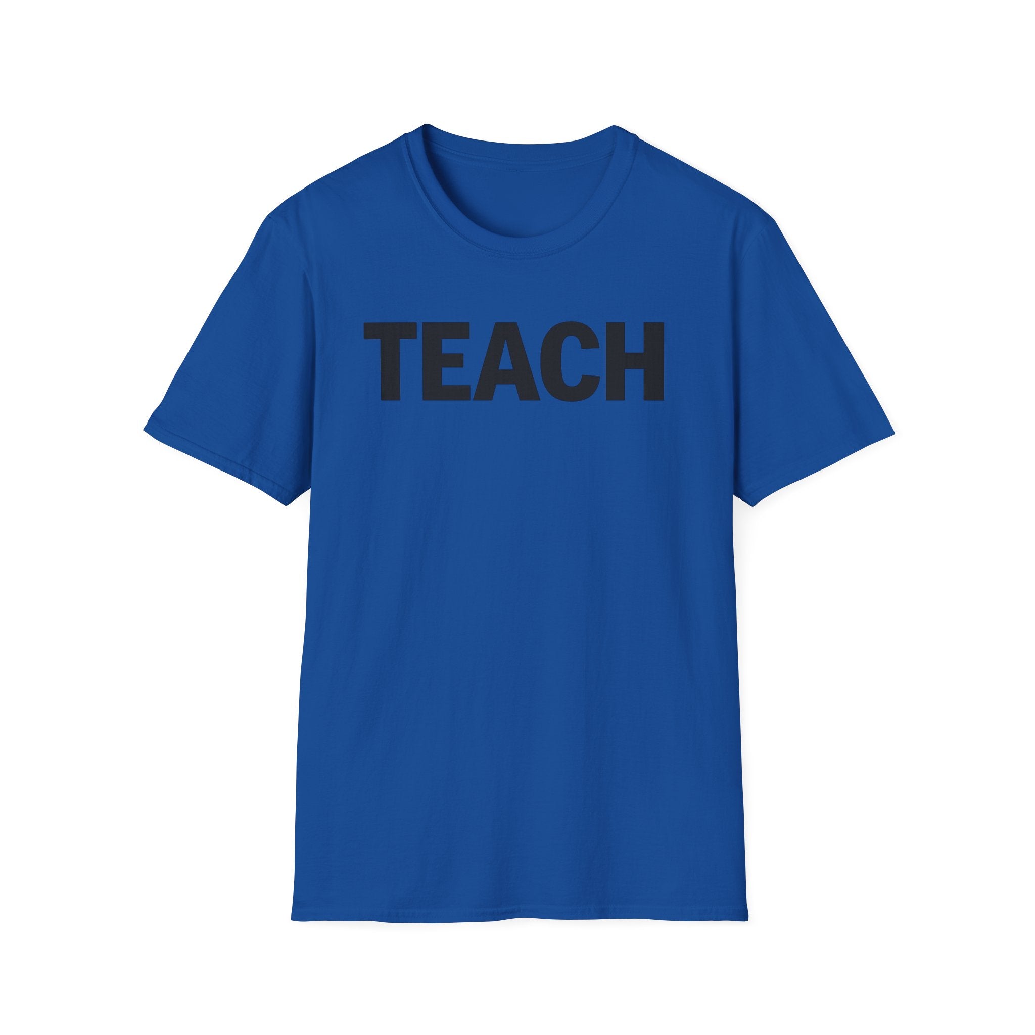 TEACH shirt, Teacher Tee, Educator T-Shirt, School Staff Top