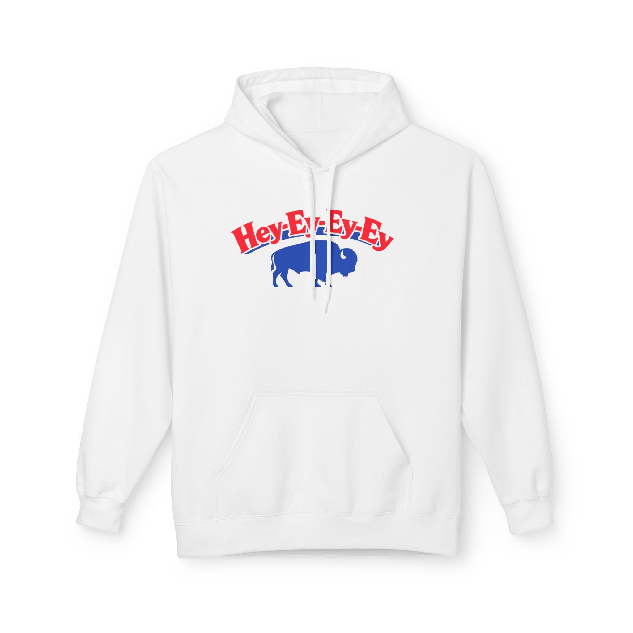 Hey-Ey-Ey Buffalo hoodie | Retro buffalo graphic