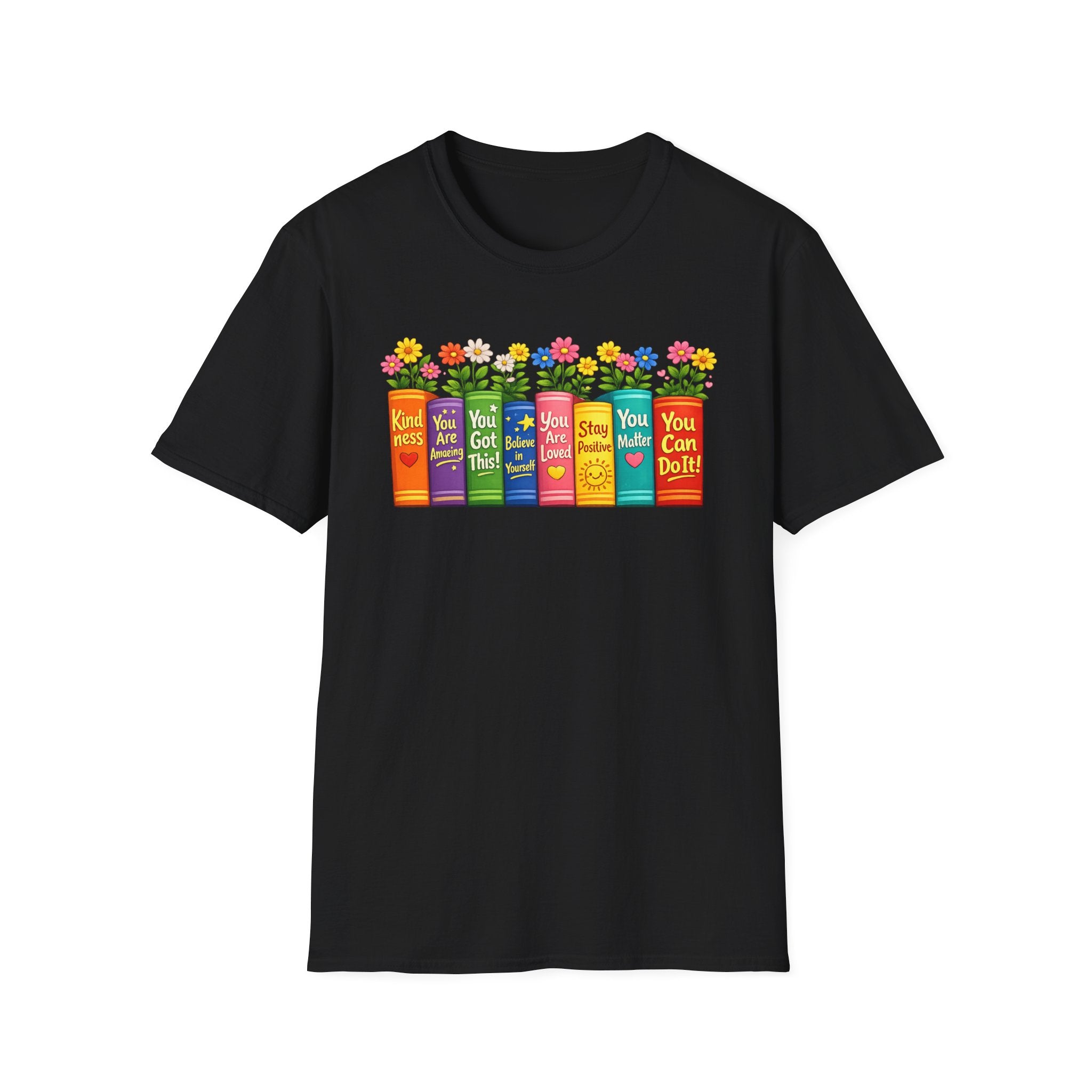Colorful Succulent Pots You Got This You Can Do It T-Shirt | Floral Graphic Tee