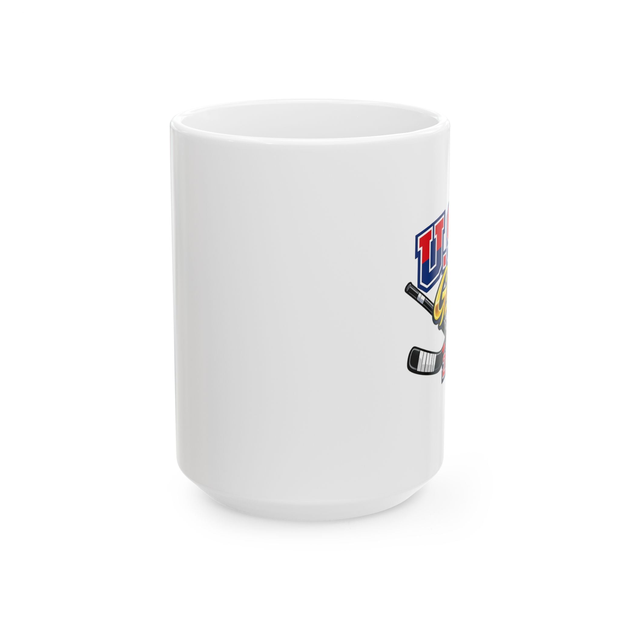 Hockey USA 2026 Ceramic Mug - USA Hockey Logo Coffee Cup (11oz & 15oz)