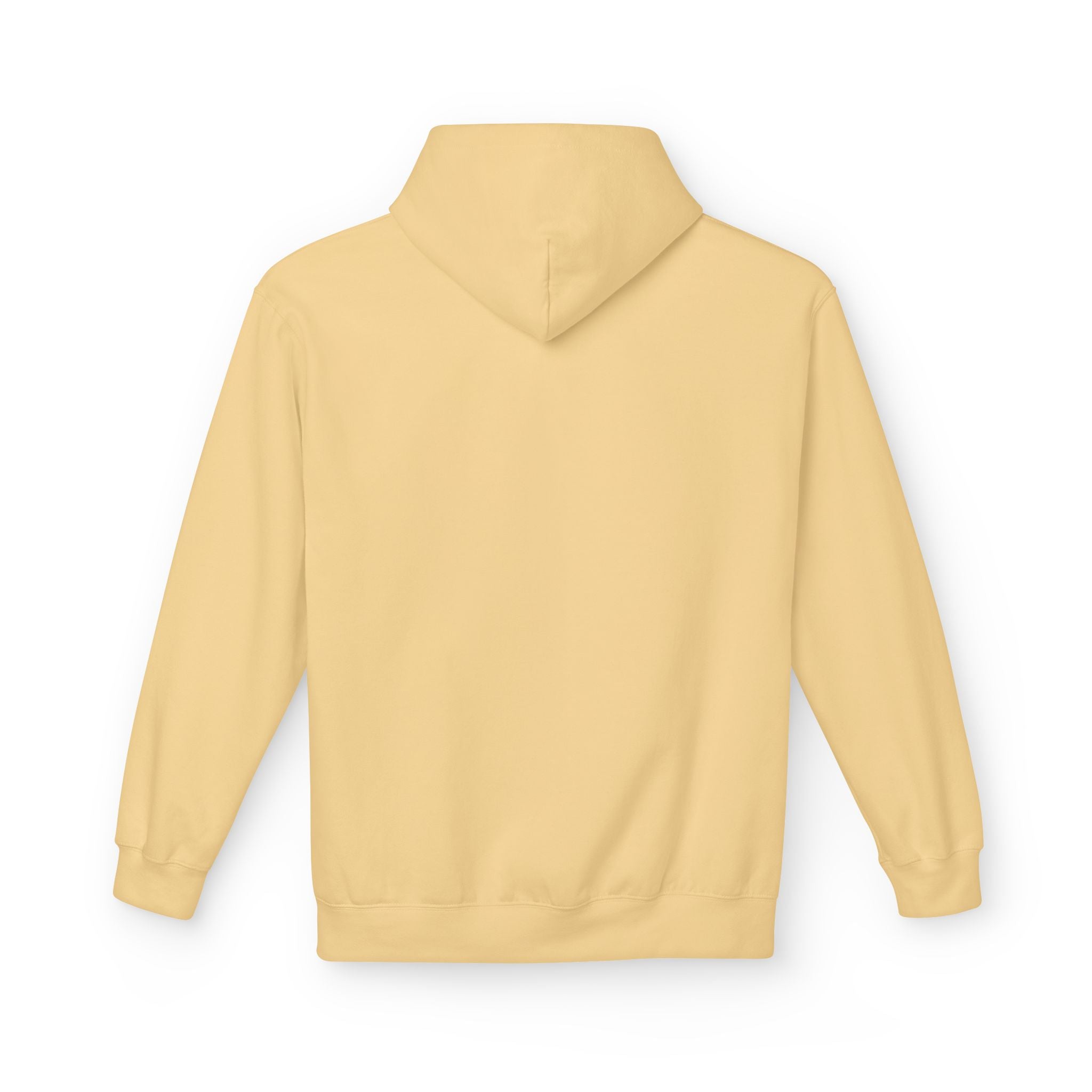 Sitting Labrador Dog Hoodie | Minimal Small Dog Silhouette, White Pullover