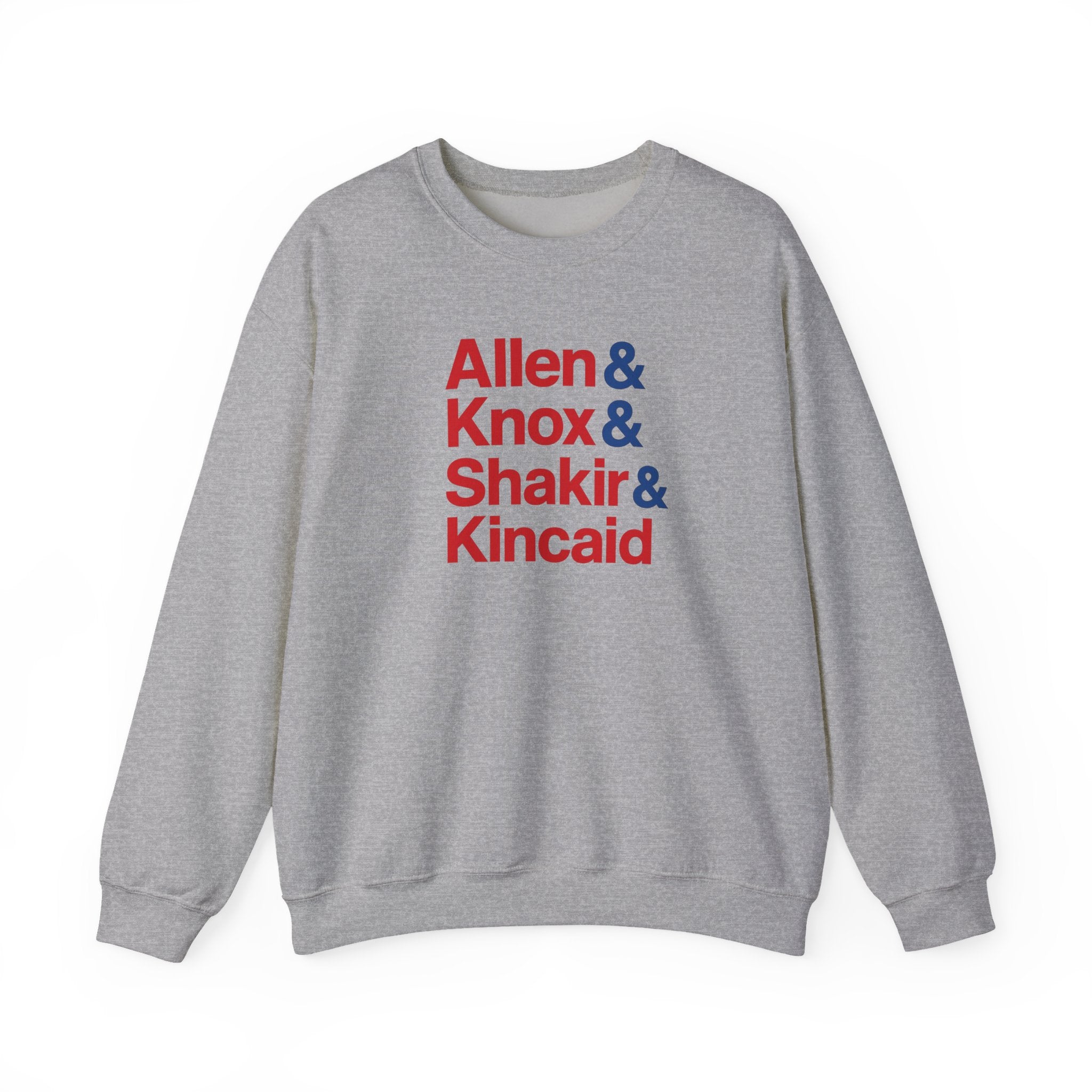 Allen Knox Shakir Kincaid Buffalo Crewneck Sweatshirt