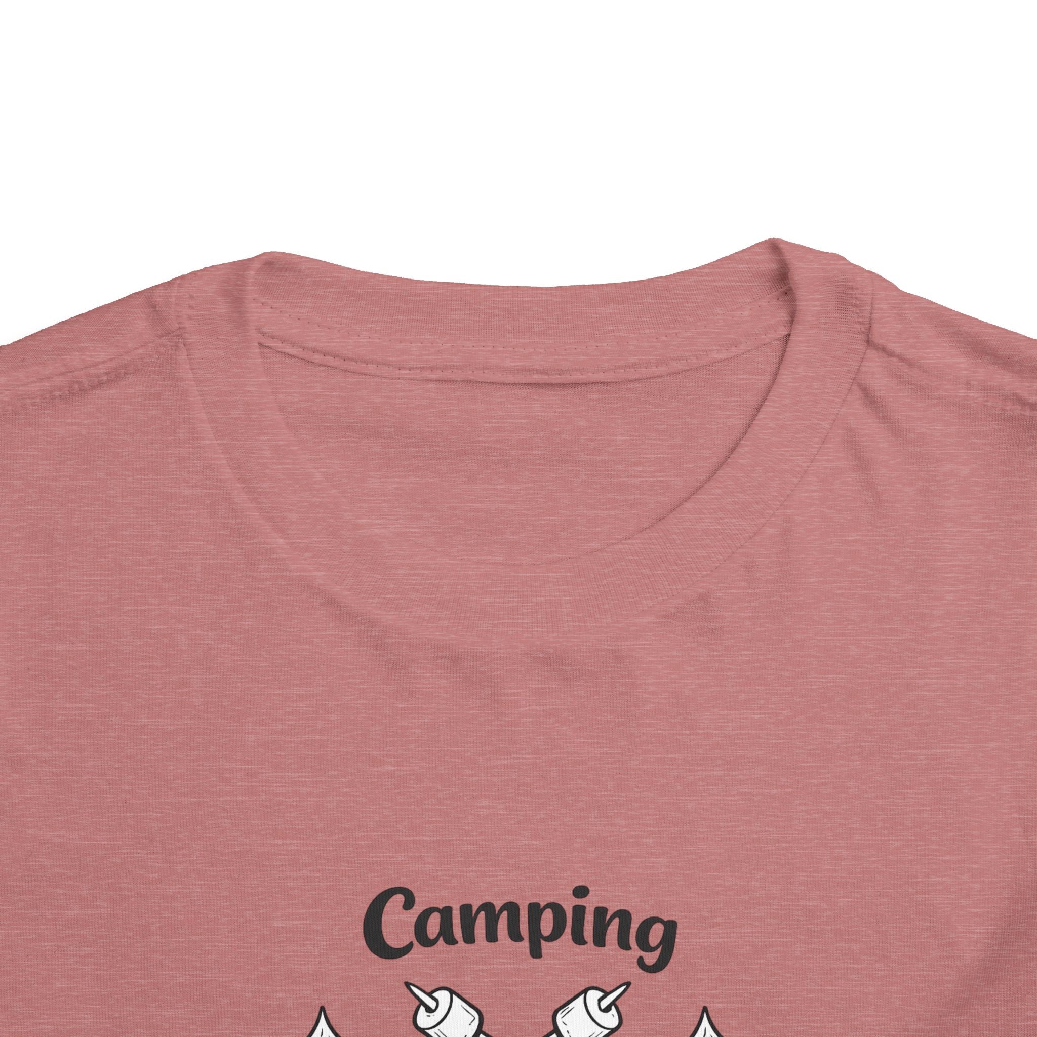 Camping Crew Toddler Tee | Kids Outdoor Camping Shirt, Kayak Fishing Bonfire Design