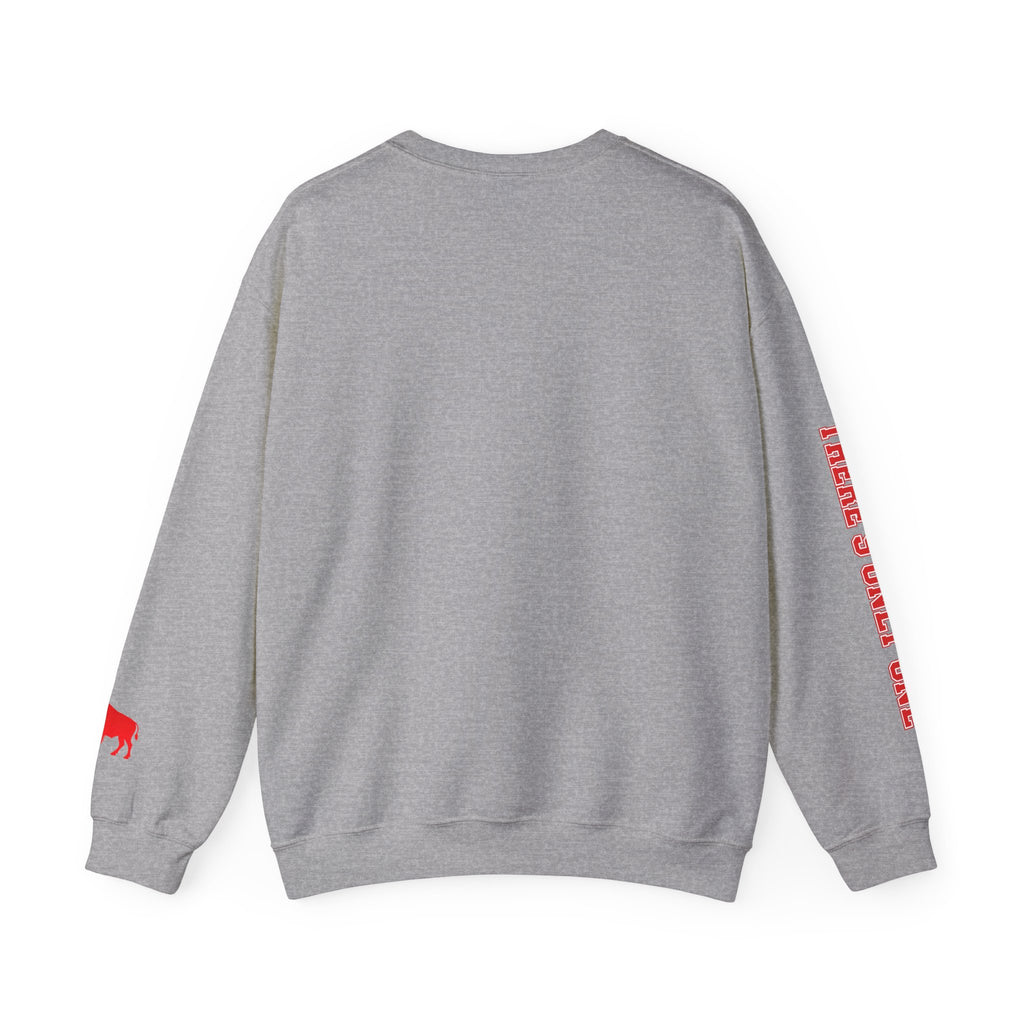 There's Only One NY team Buffalo outline script Crewneck | NY map sweatshirt