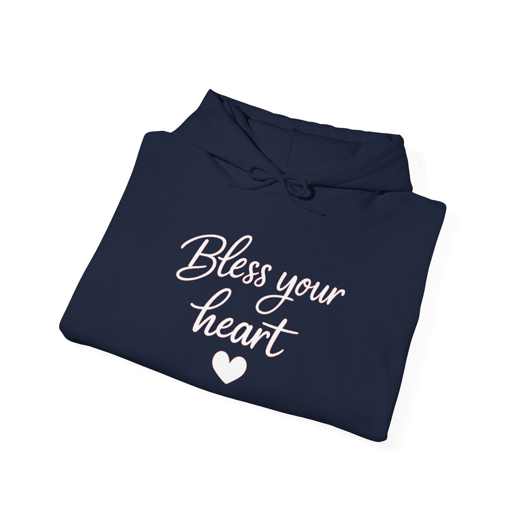 Bless Your Heart Hoodie | Script Heart Design