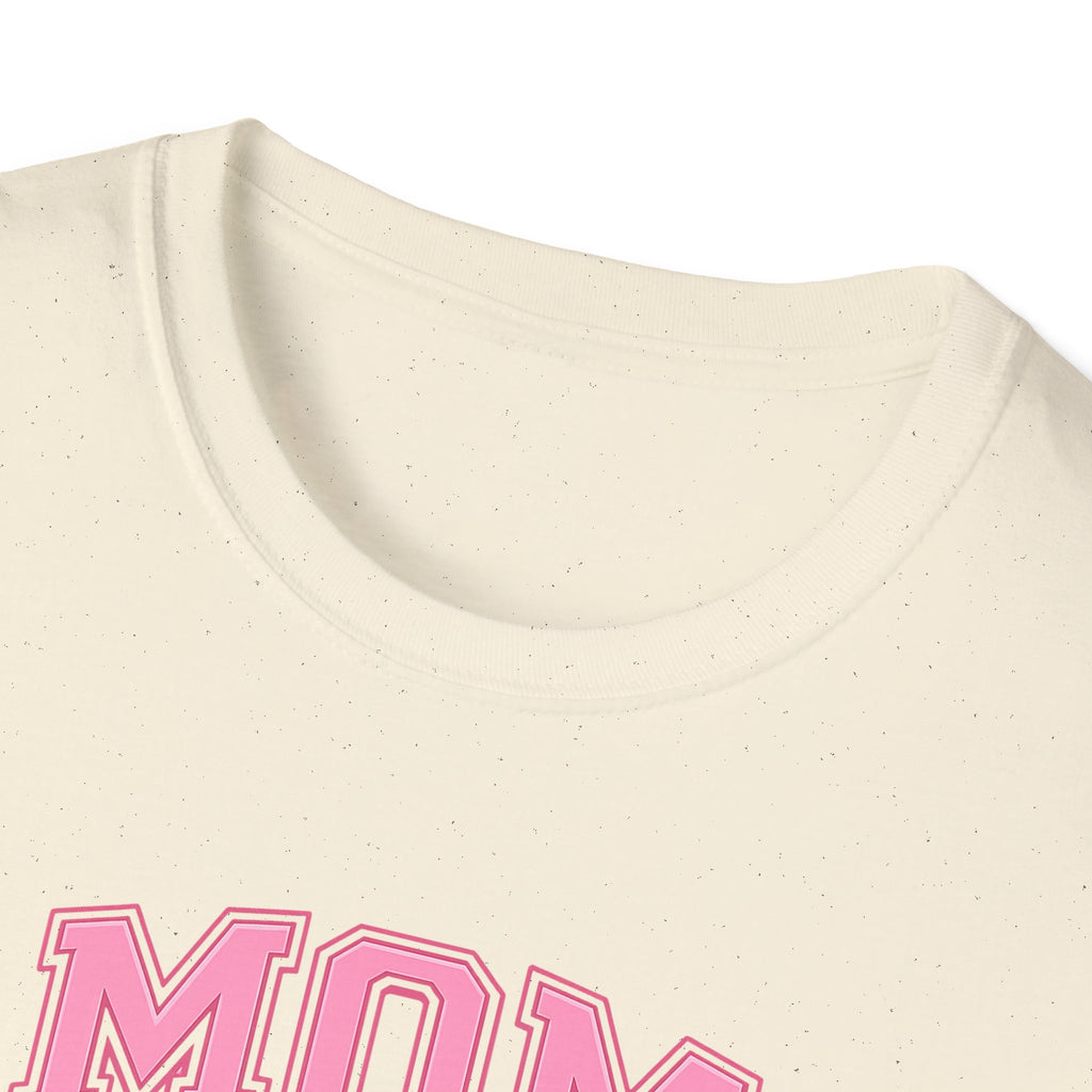 Mom Life Tee — Pink Retro Mom Heart T-Shirt