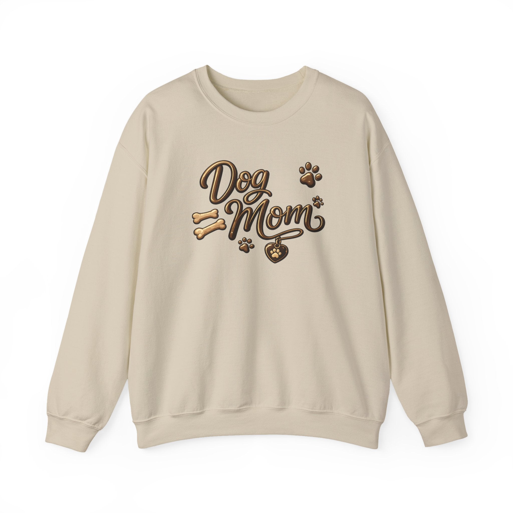 Dog Mom paw print sweatshirt | Crewneck