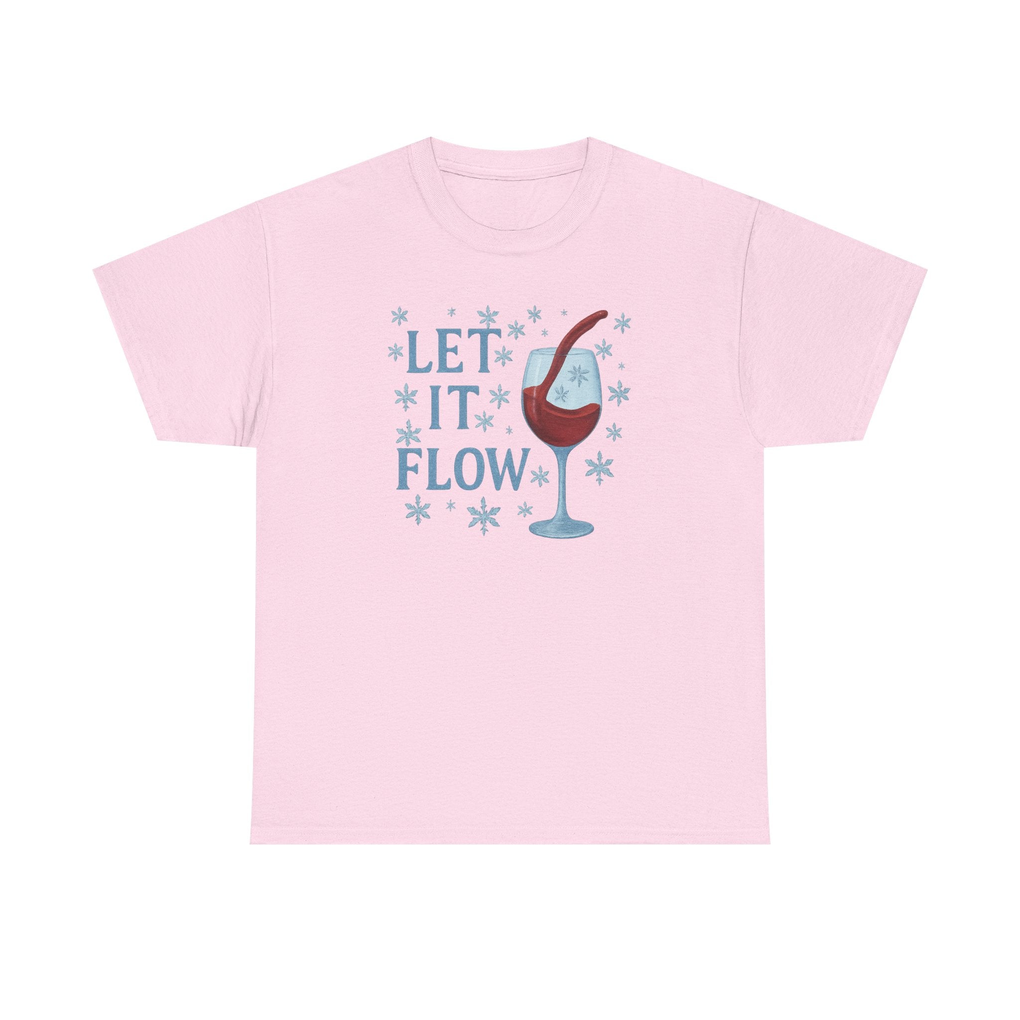 Let It Flow Wine Glass T-Shirt
