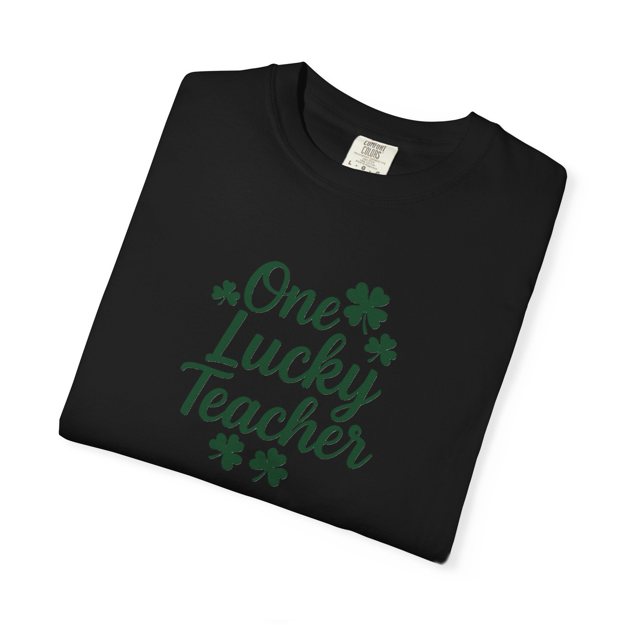 One Lucky Teacher T-shirt | St. Patrick's Day Shamrock Teacher Tee