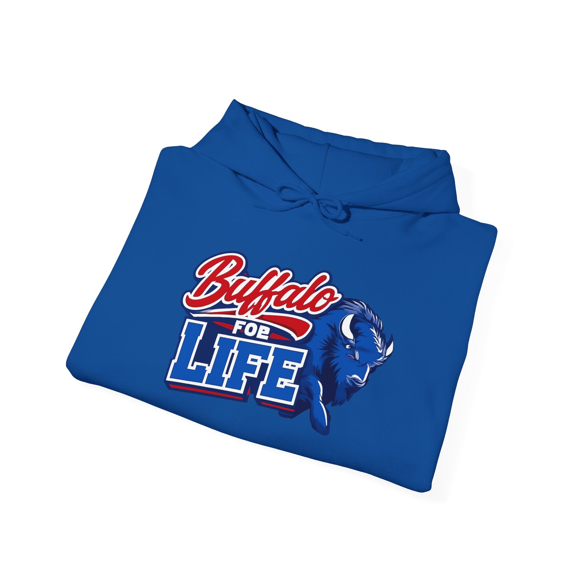 Buffalo For Life Hoodie | Buffalo graphic, sports town pride