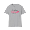 Life Is Better With My Girls T-Shirt - #GirlMom Pink Heart Tee