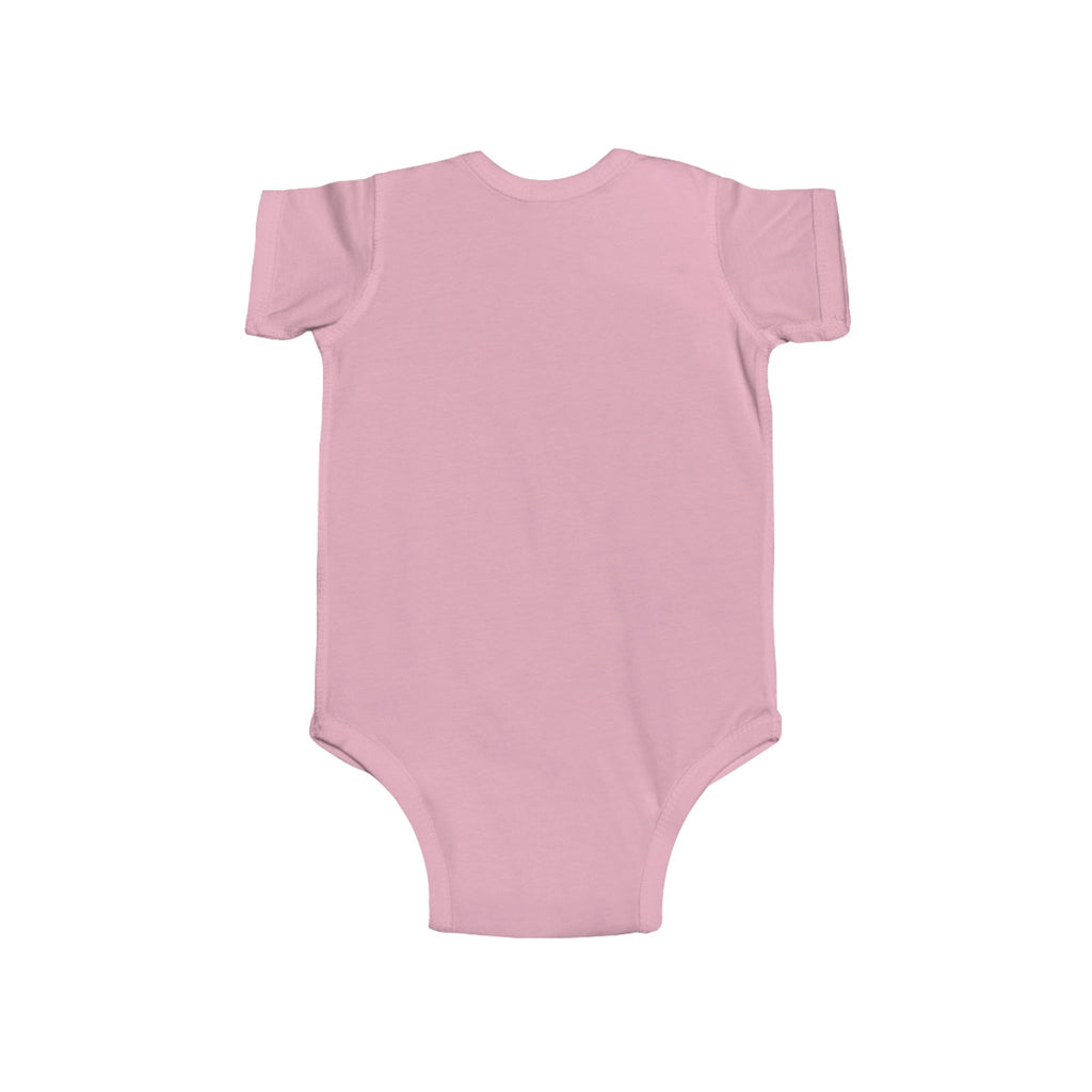 Infant Bodysuit — 'Our 1st Mother’s Day' Cute Baby Onesie (Pink Floral)