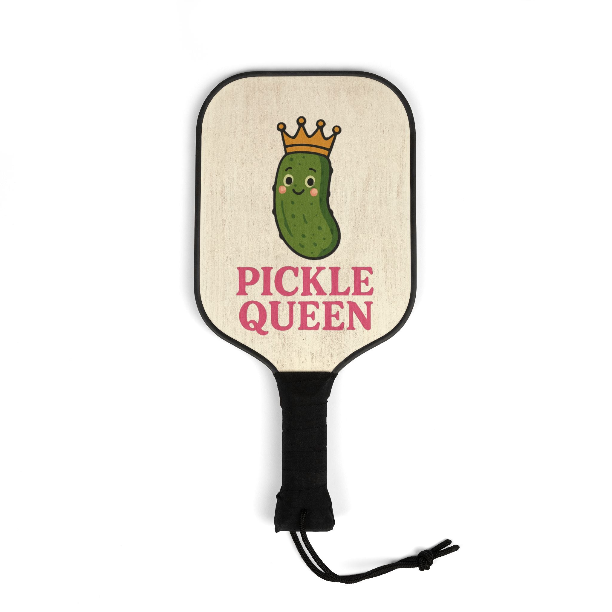 Pickle Queen pickleball paddle | Pickleball Kit, Crowned Pickle Design