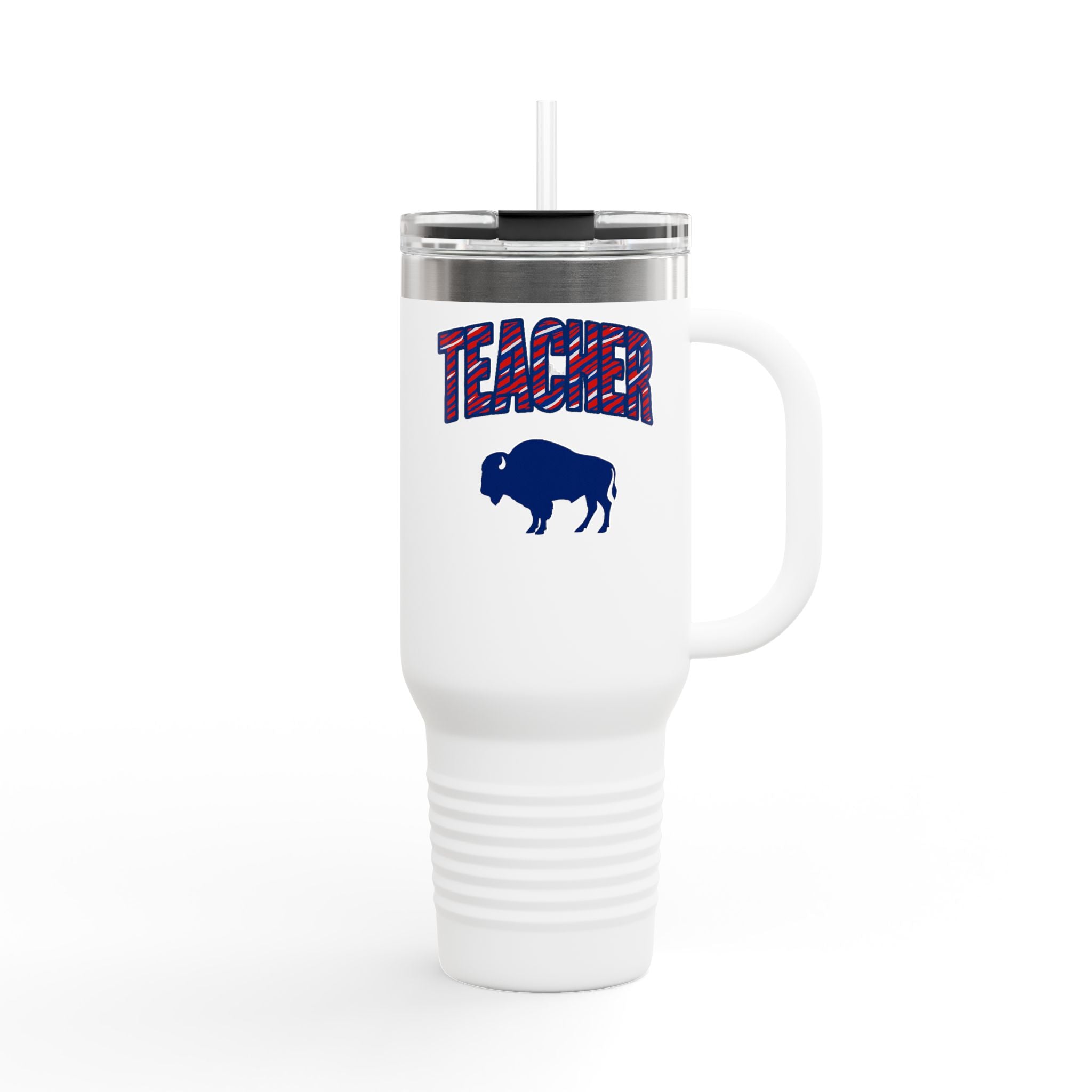Buffalo Teacher Travel Mug | 40oz Insulated Tumbler