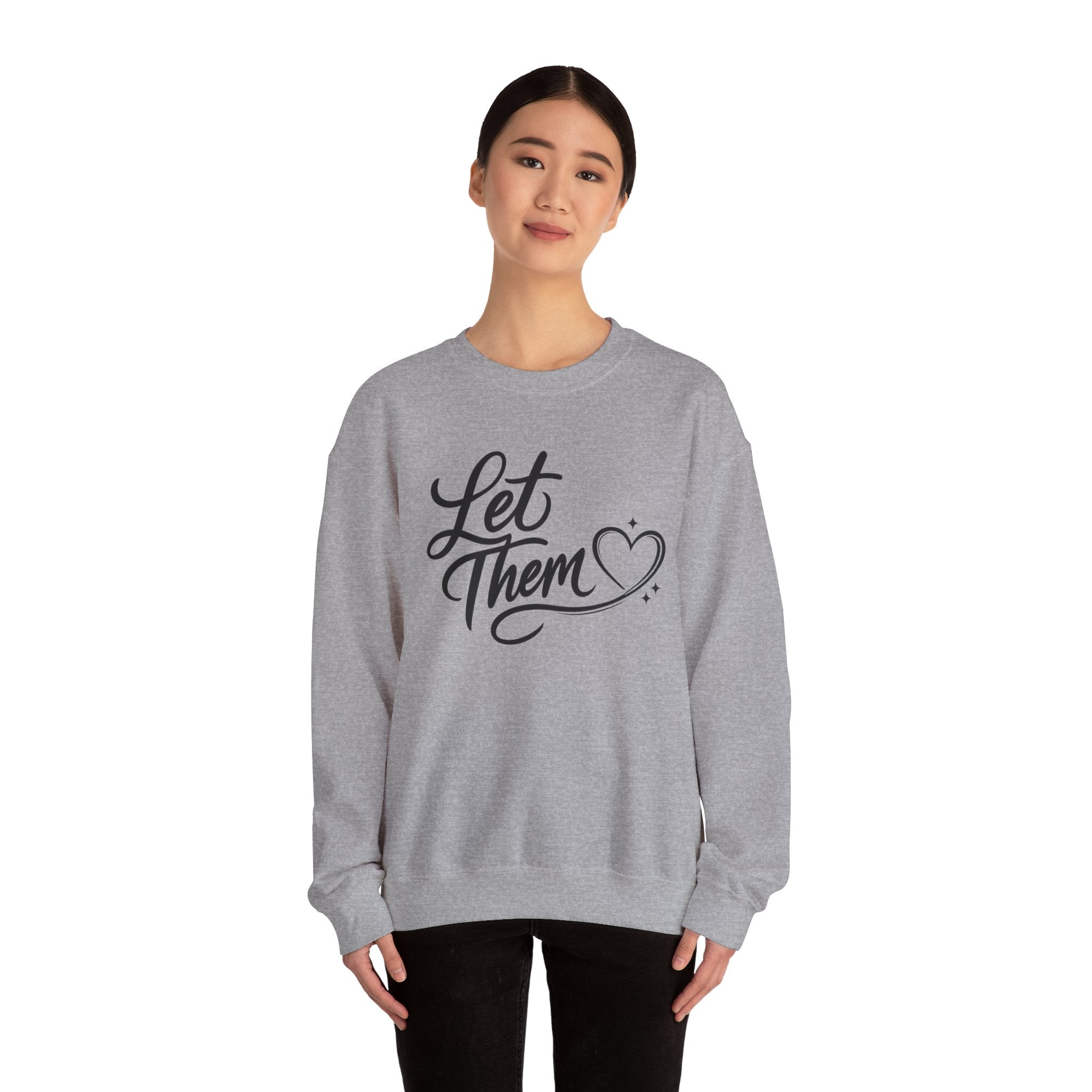 Let Them Unisex Heavy Blend™ Crewneck Sweatshirt