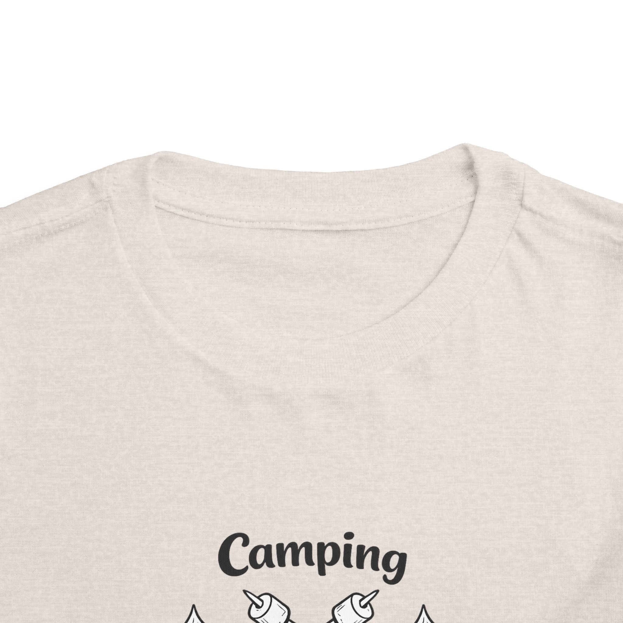 Camping Crew Toddler Tee | Kids Outdoor Camping Shirt, Kayak Fishing Bonfire Design