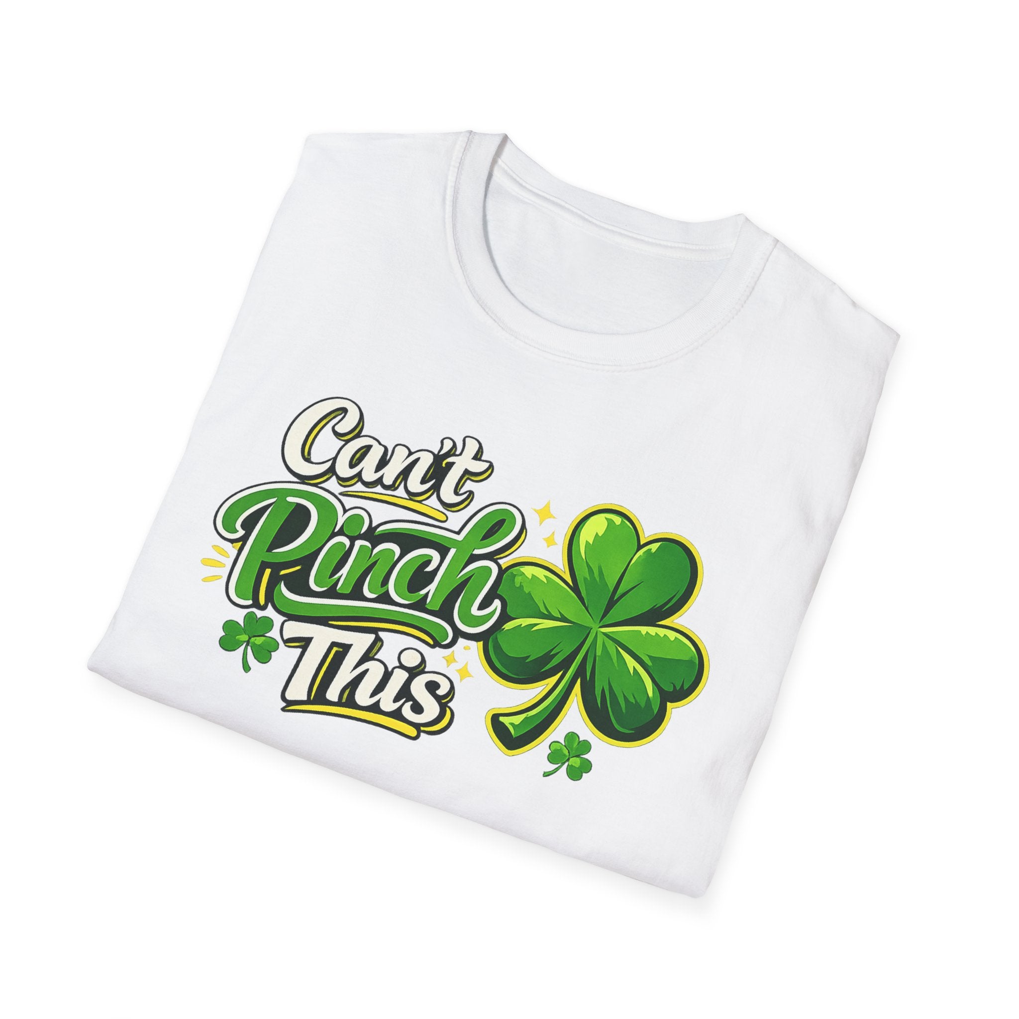 Can't Pinch This T-Shirt | Shamrock St. Patrick's Day Clover Graphic