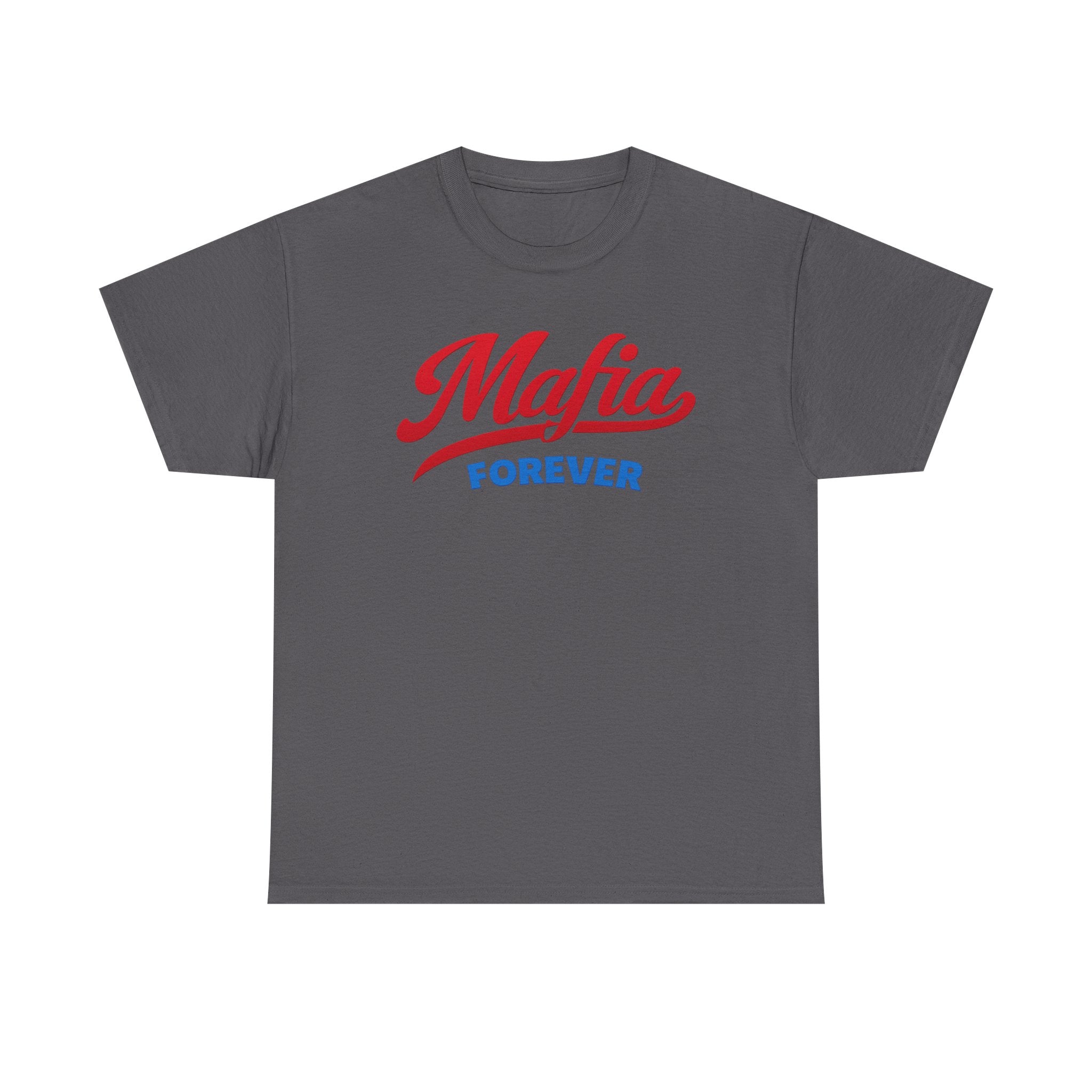 Mafia Forever tee | Retro script logo, typography back print