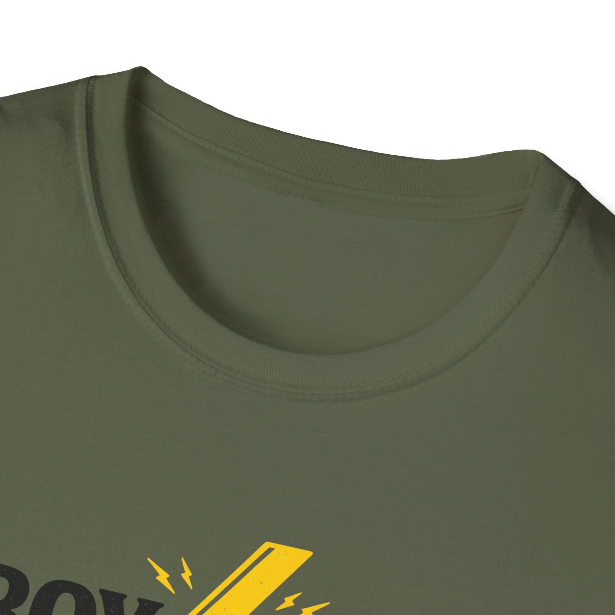 Boy Mom Lightning T-Shirt — Graphic Mom Tee for Proud Boys’ Moms