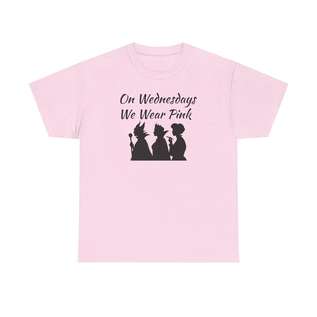 On Wednesdays We Wear Pink Villain T-Shirt