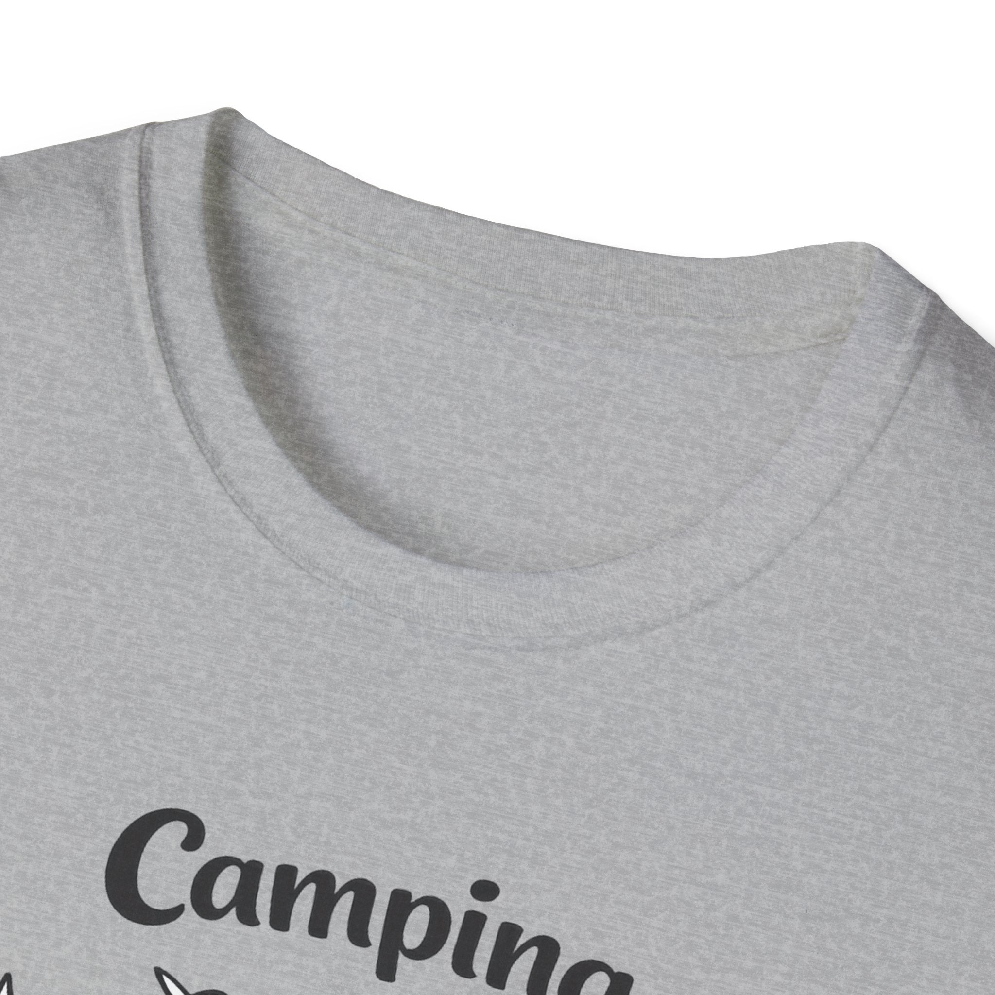 Camping Crew T-Shirt | Camping Icons, Kayak, Campfire, Fishing