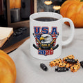 USA Hockey Ceramic Mug — Patriotic Ice Hockey Coffee Cup (11oz, 15oz)