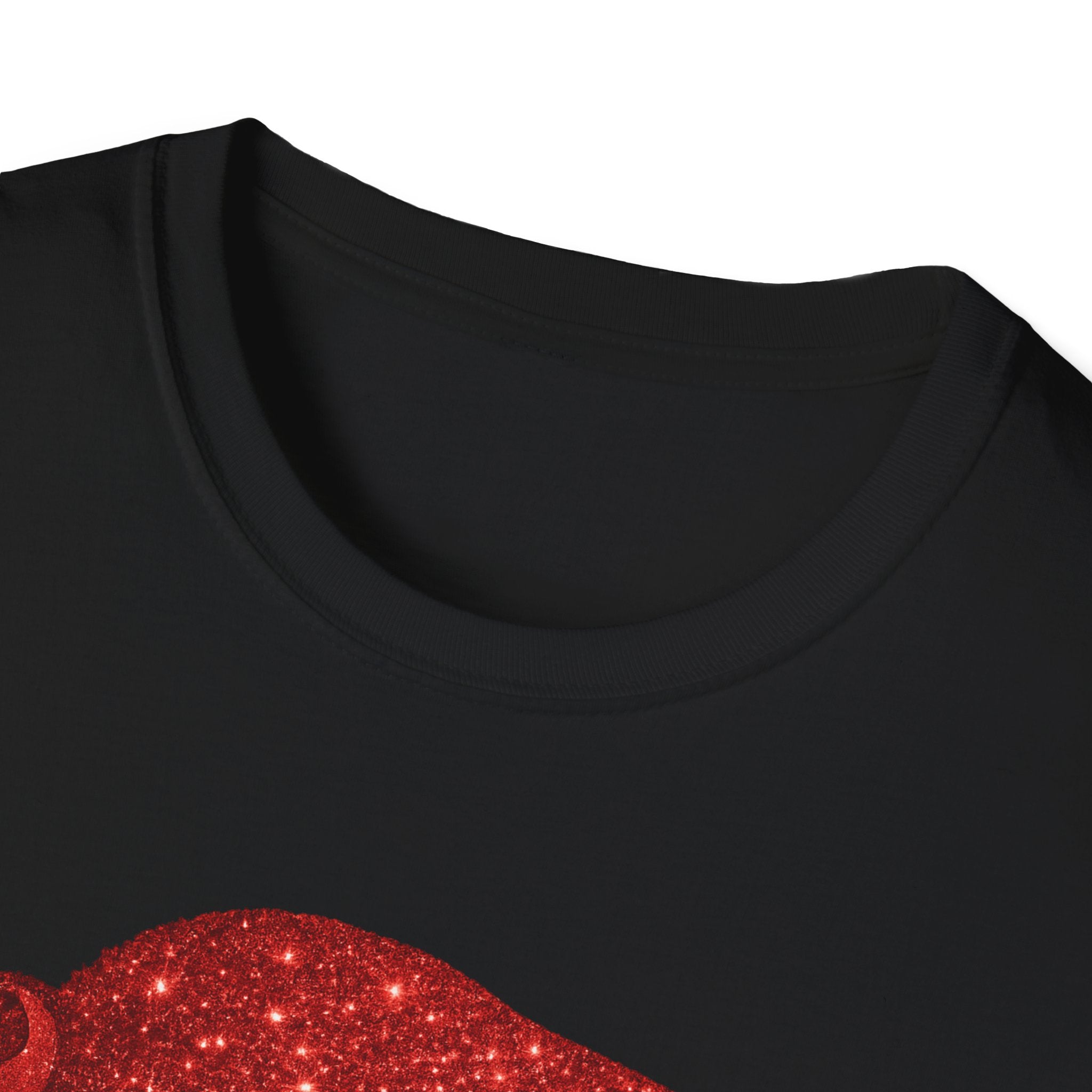 Red Buffalo Silhouette T-Shirt | Sparkle Star Pattern