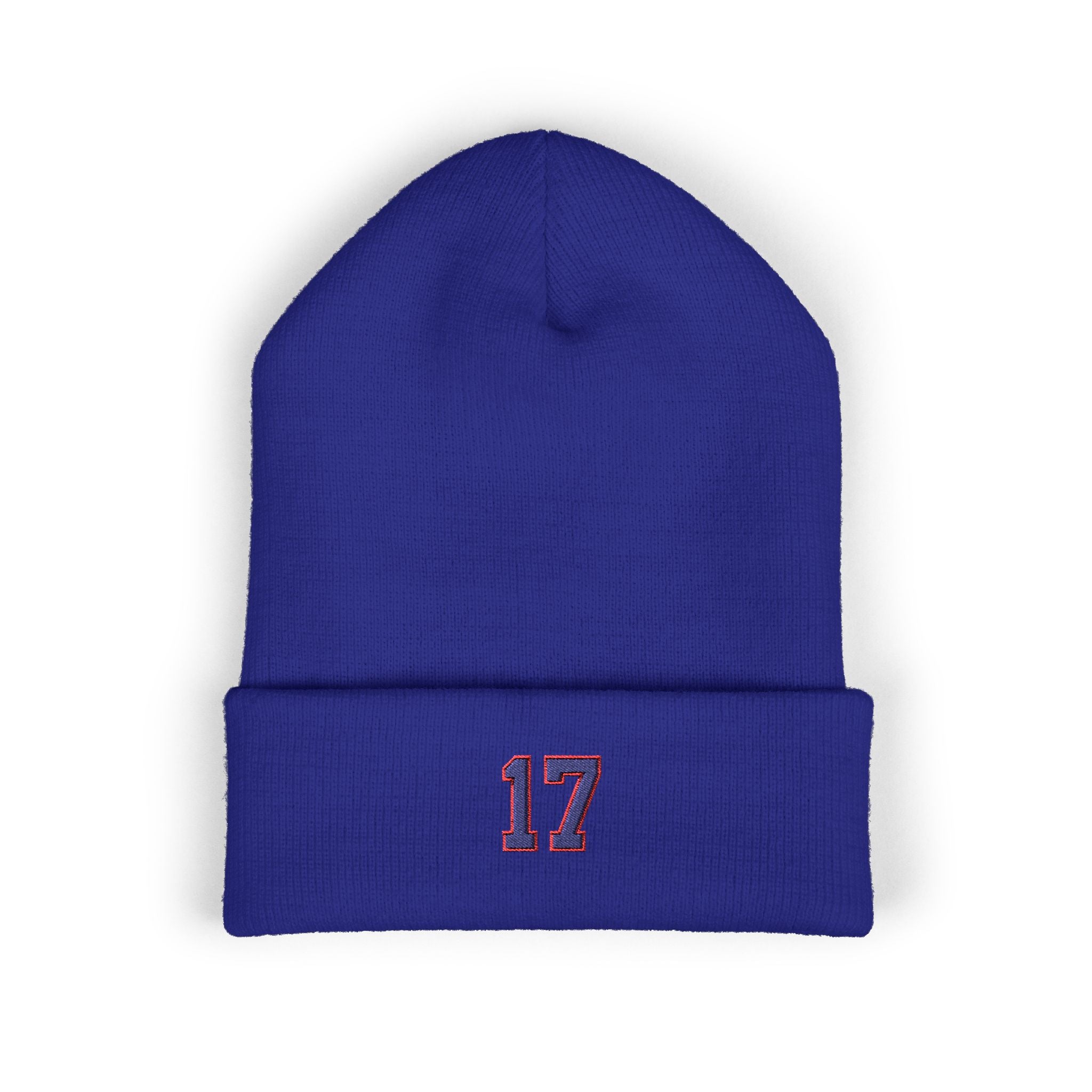 Buffalo 17 embroidered beanie | Cuffed Beanie