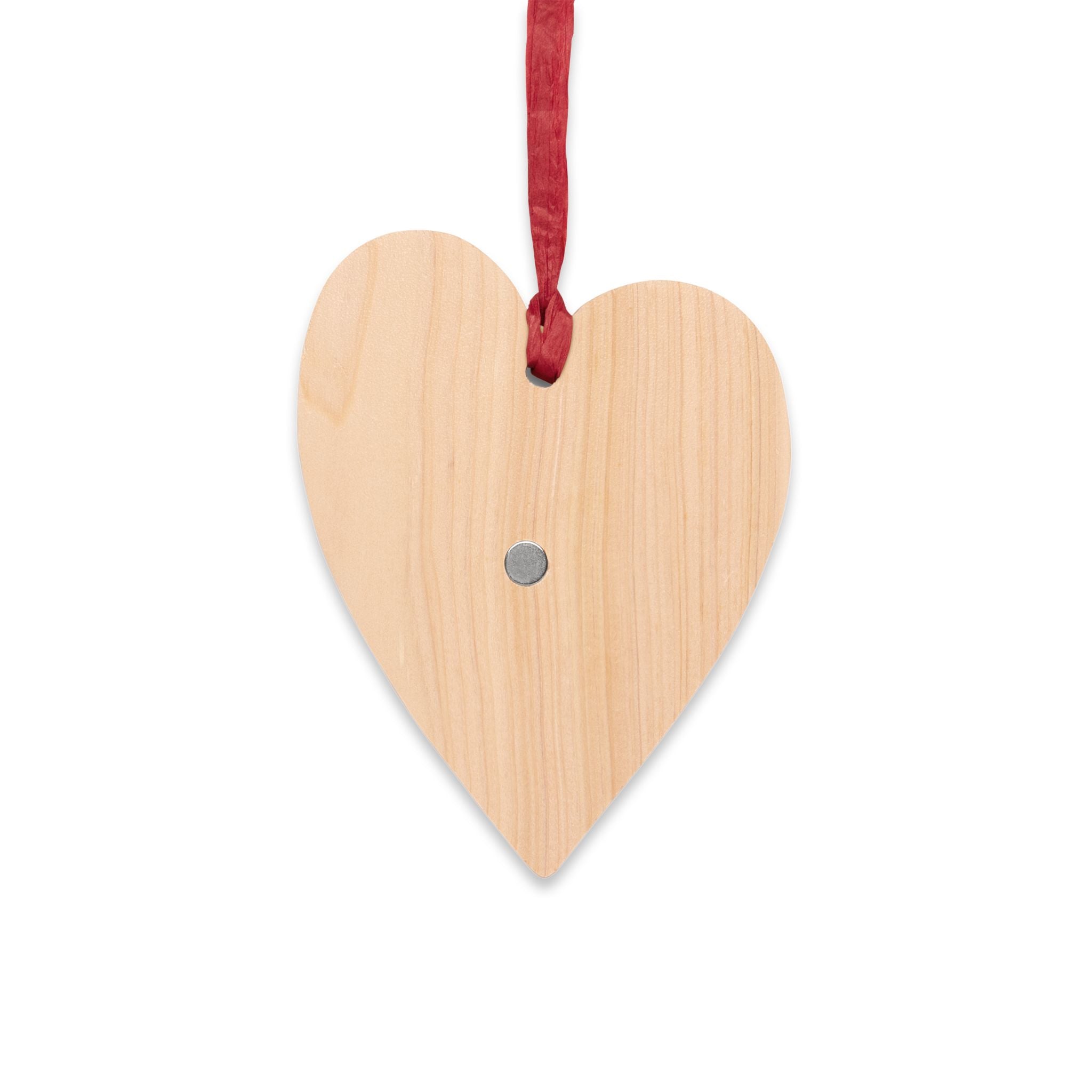 Cavapoo Puppy Heart Wooden Ornament | Photo Dog Pet Keepsake