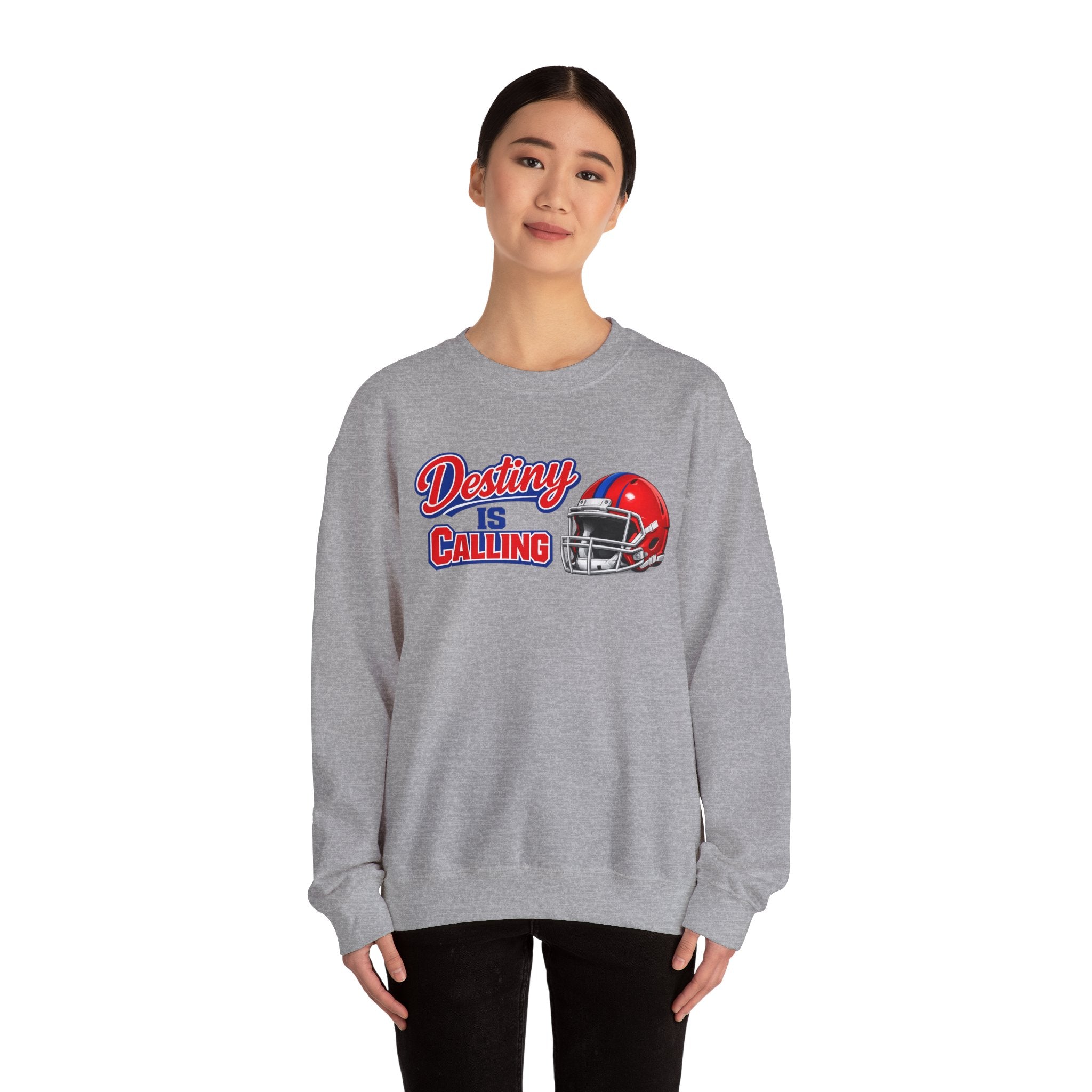Destiny Is Calling football helmet Sweatshirt | Sports team spirit