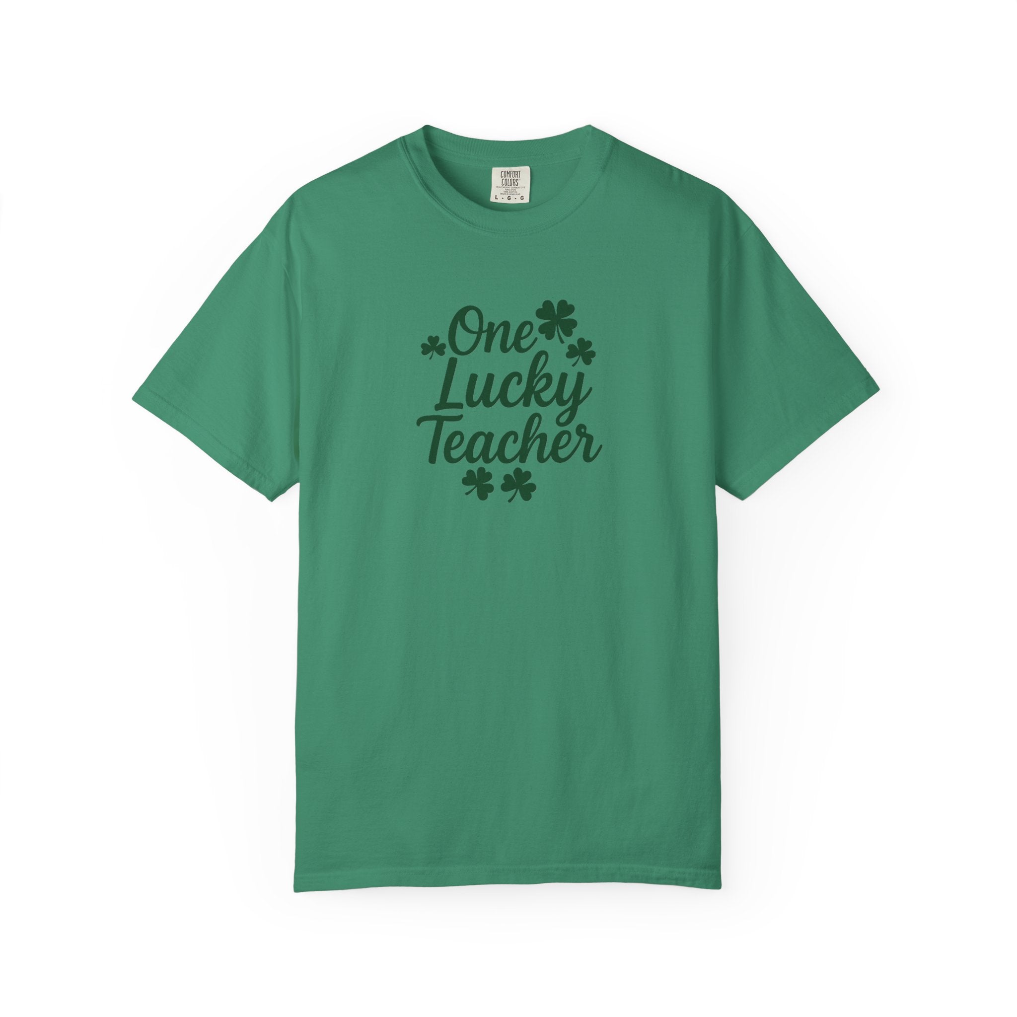 One Lucky Teacher T-shirt | St. Patrick's Day Shamrock Teacher Tee