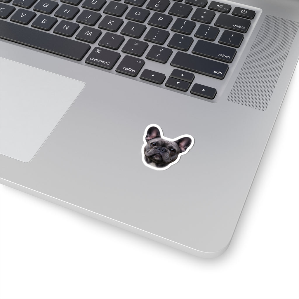 French Bulldog Face Sticker | Kiss-Cut Sticker