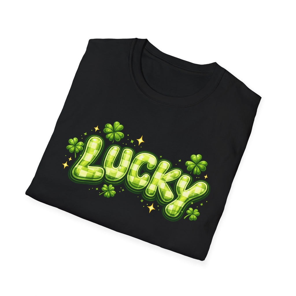 Lucky Shamrock T-Shirt — St. Patrick's Day Green Graphic Tee