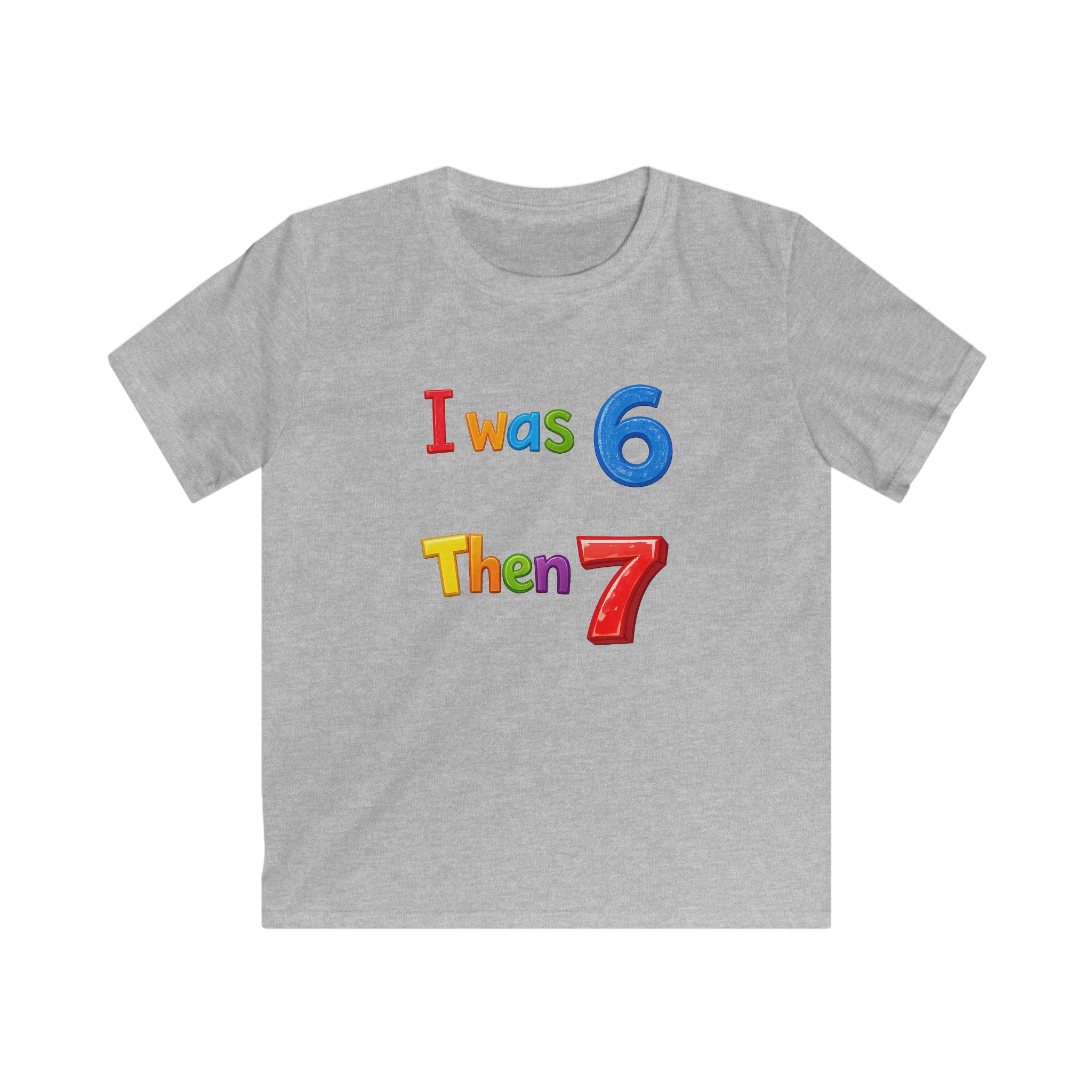 Now I'm 8 Birthday Shirt | Kids 8th Birthday Tee, Colorful Number 8 Design