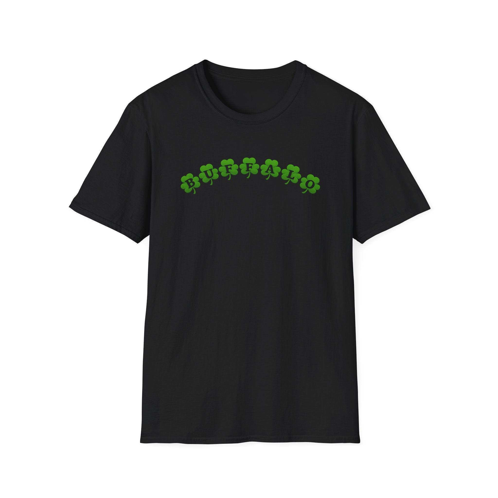 Buffalo Clover T-Shirt — St. Patrick's Day Shamrock Graphic Tee