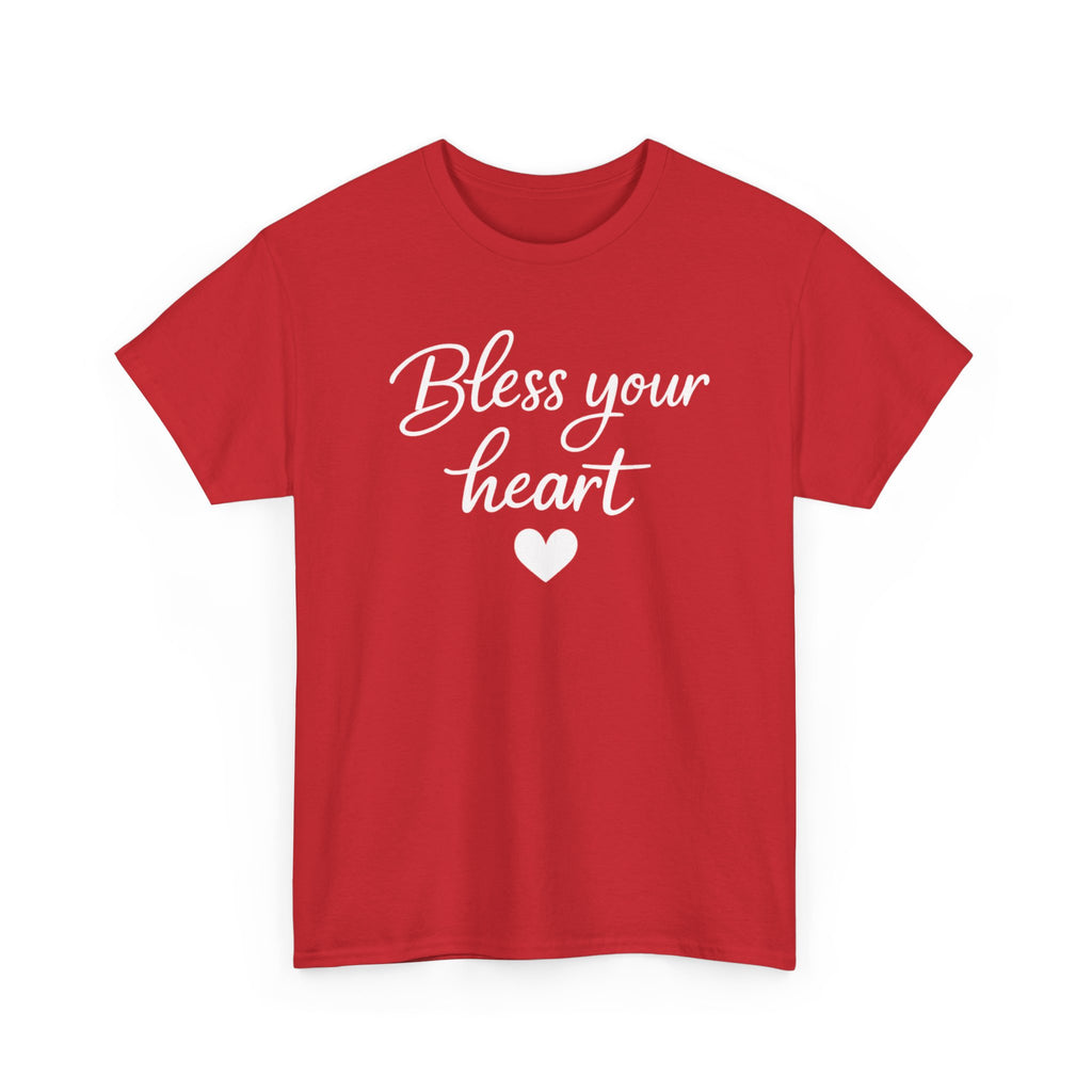 Bless Your Heart tee | Script heart design, Southern phrase t-shirt