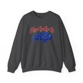 Hey-Ey-Ey Buffalo crewneck sweatshirt | Starry silhouette, rustic buffalo
