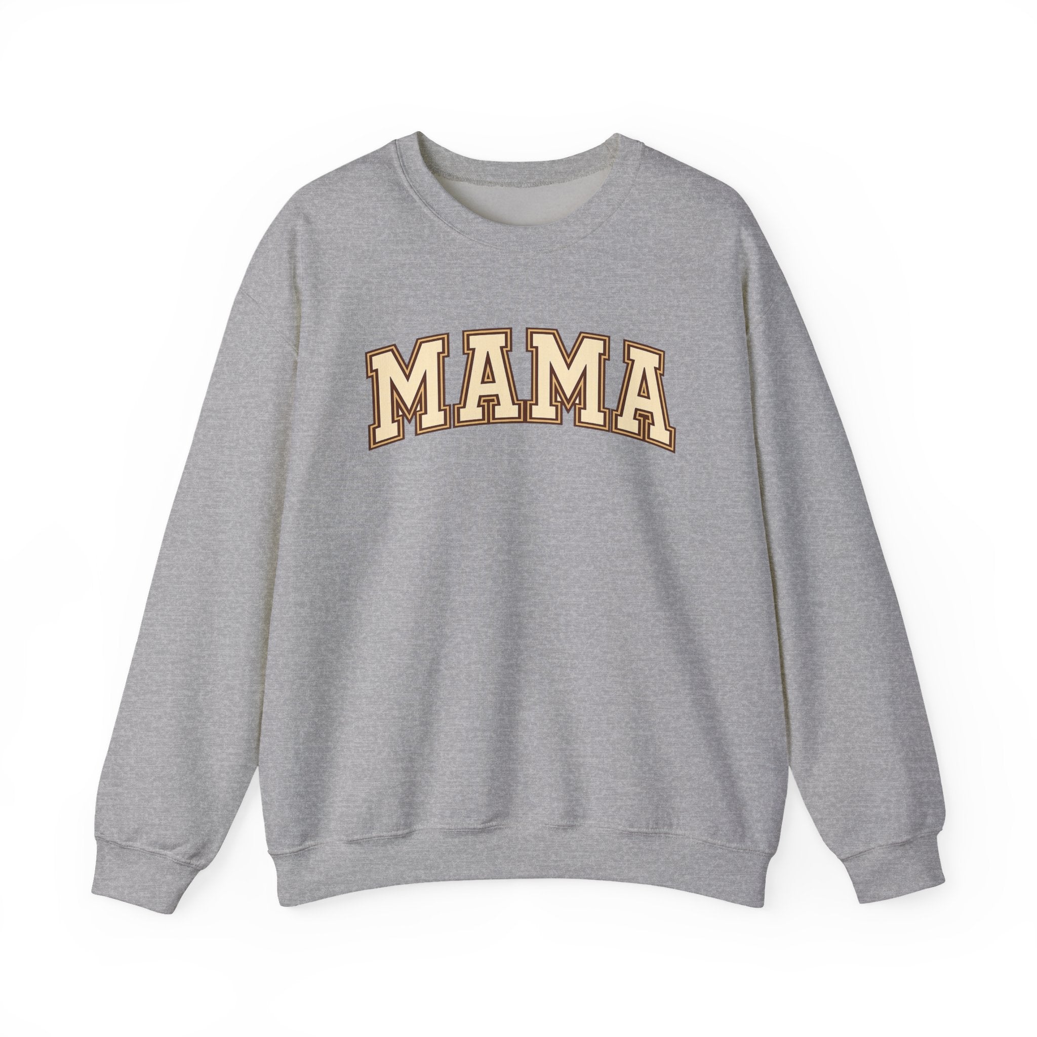 Mama Crewneck Sweatshirt – Vintage Collegiate Mom Pullover