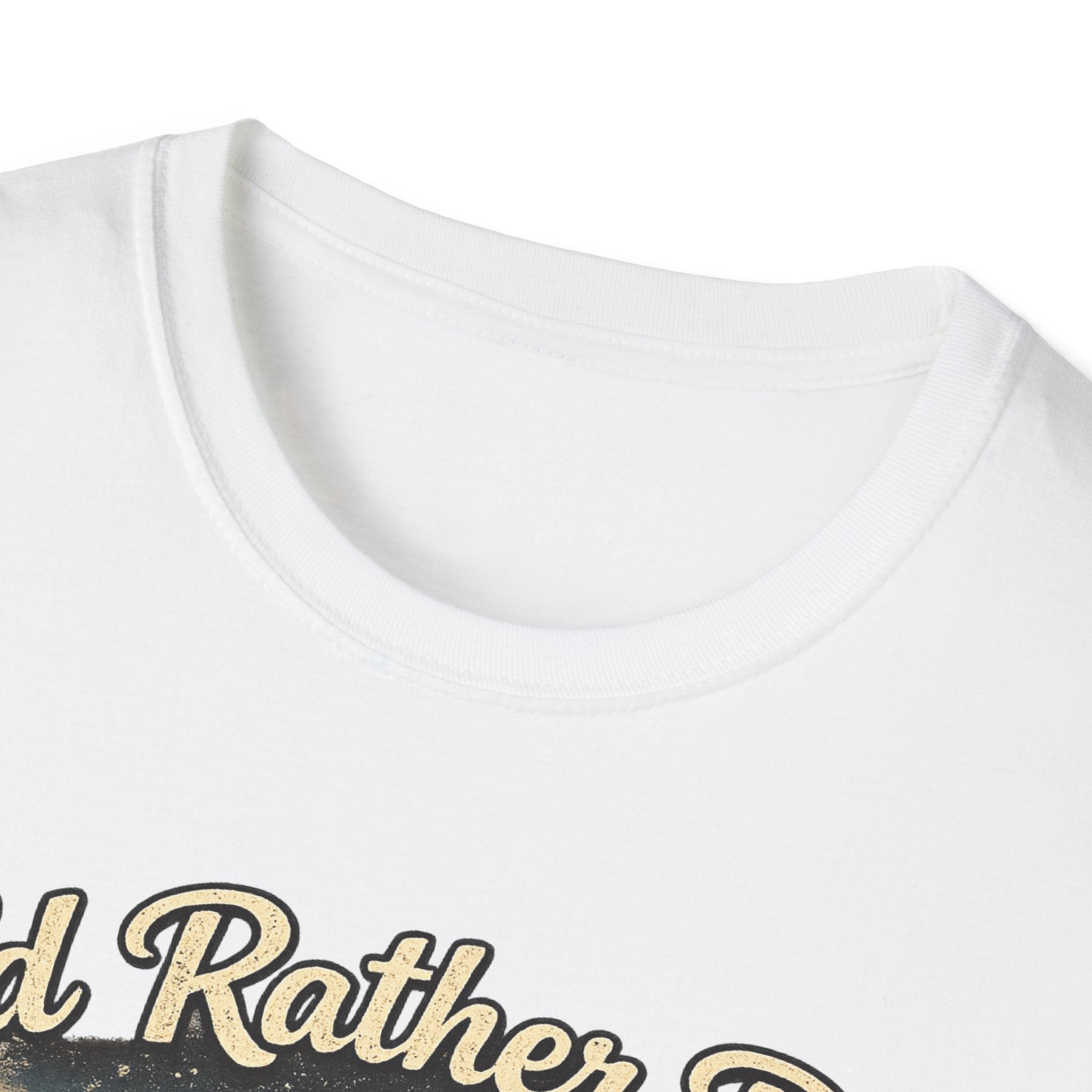 I'd Rather Be Camping T-Shirt | Mountain Forest Sunset Camping Shirt